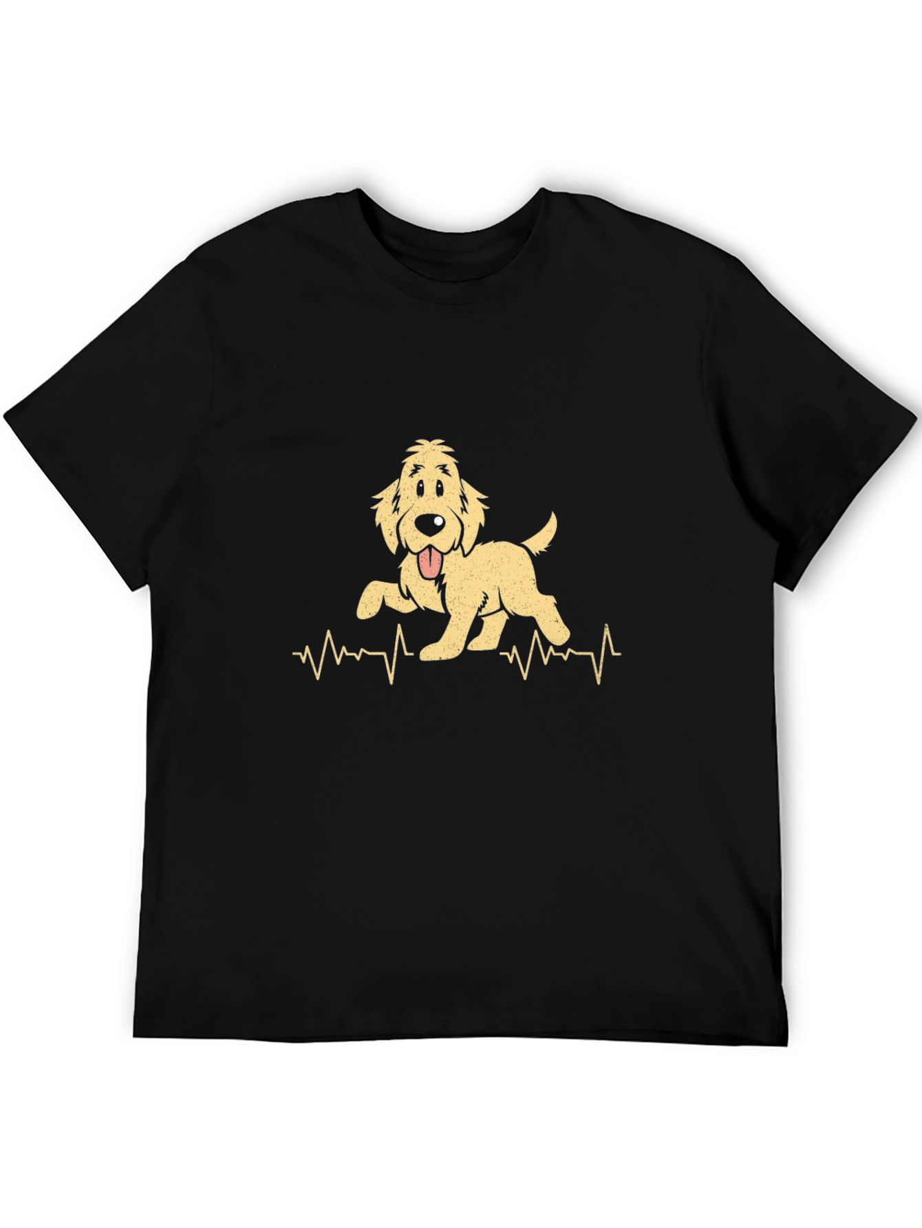 Dog Heartbeat T-Shirt - Cute Pet Lover Tee