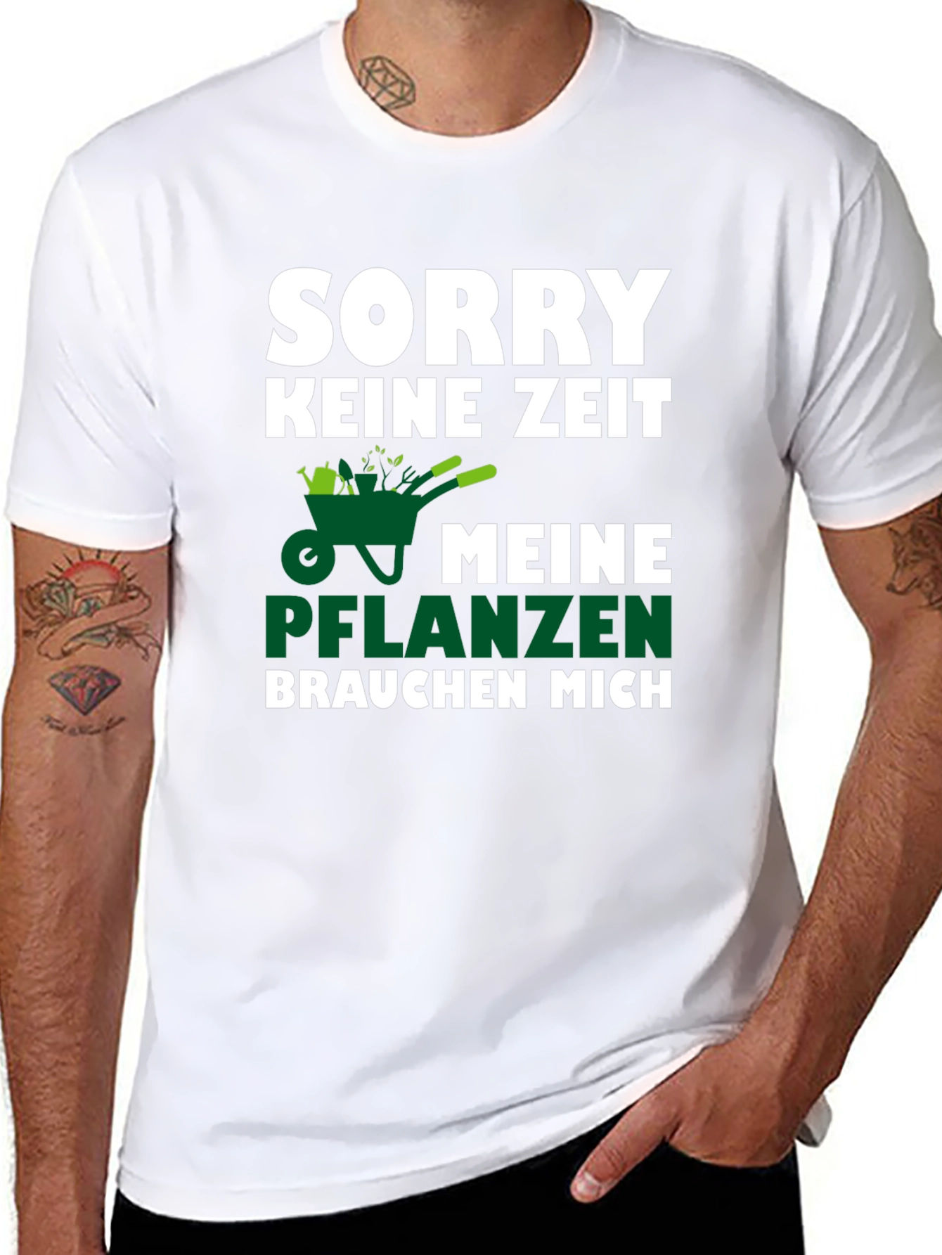 Sorry Keine Zeit T-Shirt - Gardening Humor