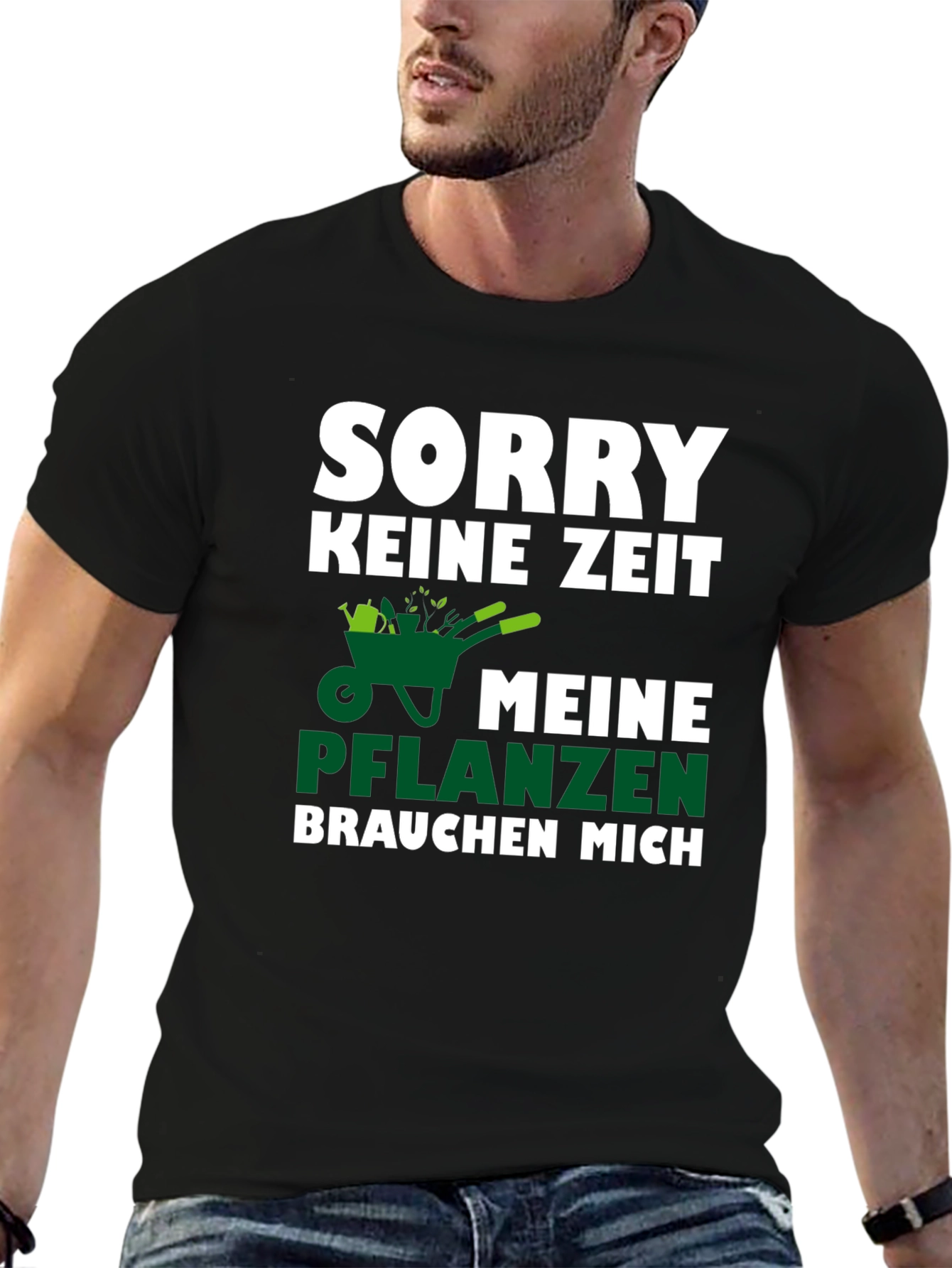 Sorry Keine Zeit T-Shirt - Gardening Humor