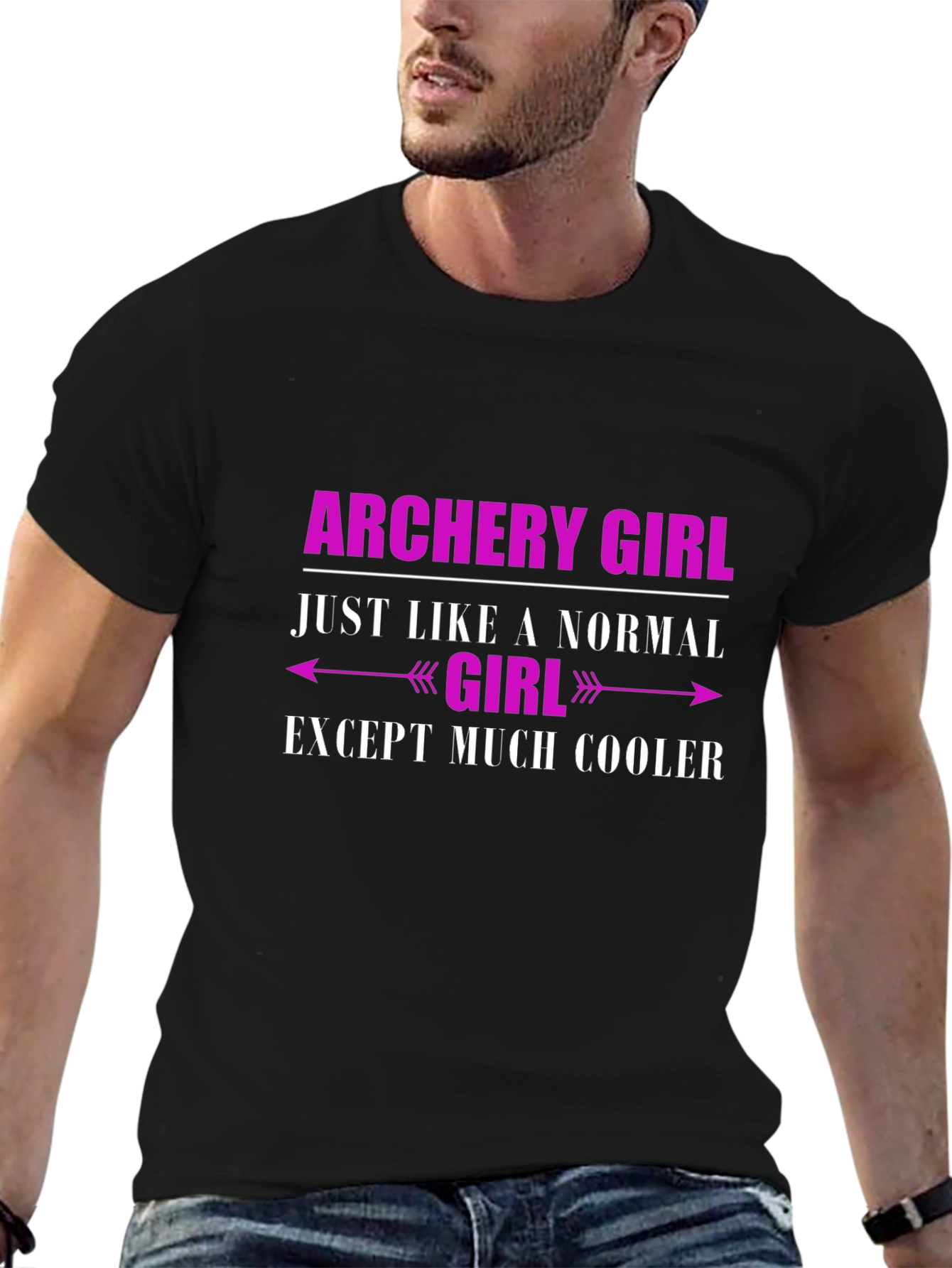 Archery Girl T-Shirt - Cool and Unique Design