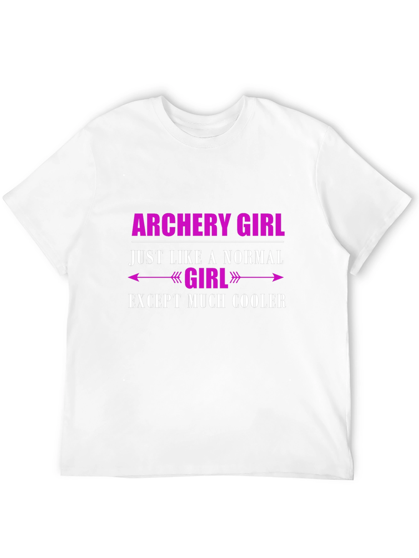 Archery Girl T-Shirt - Cool and Unique Design