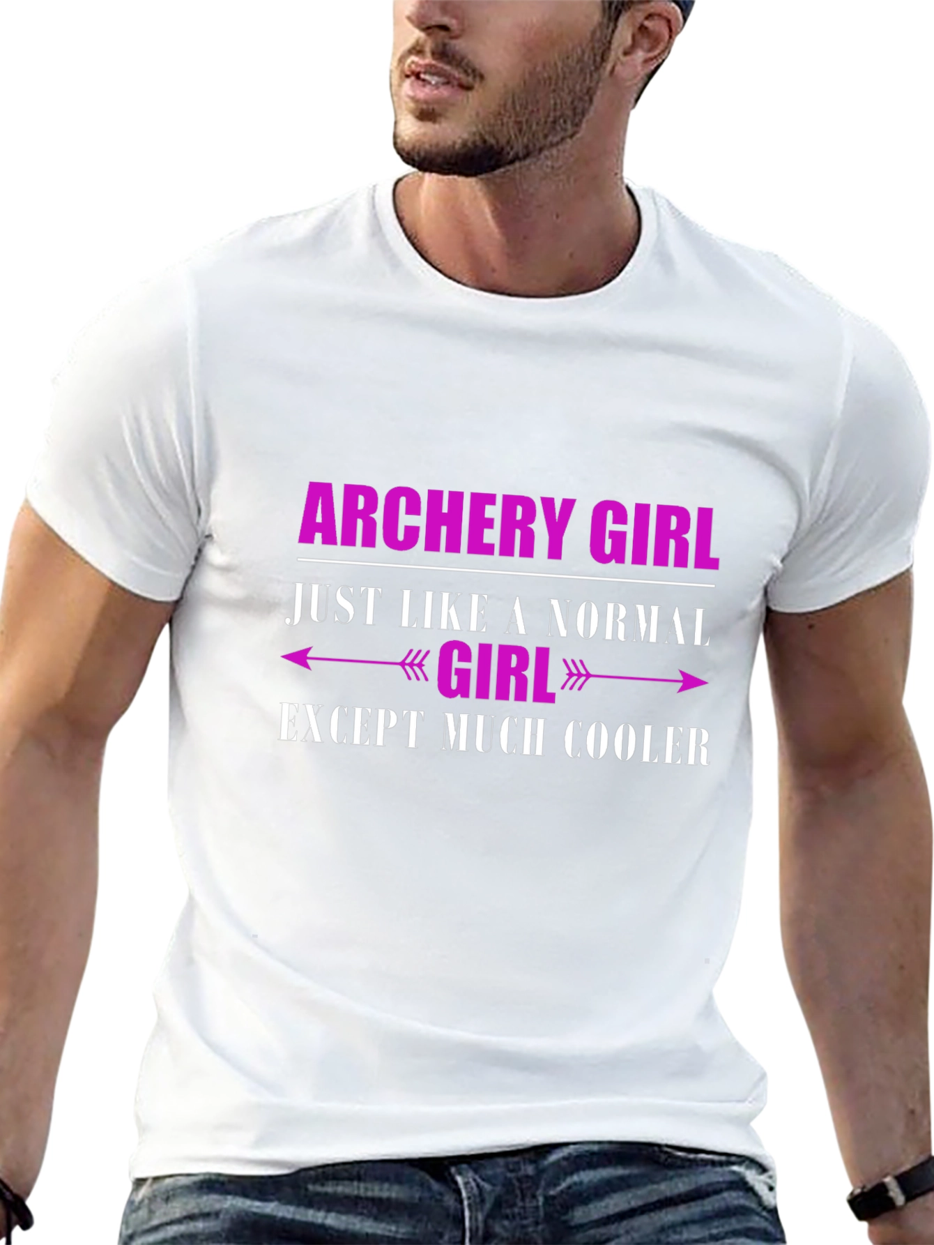 Archery Girl T-Shirt - Cool and Unique Design