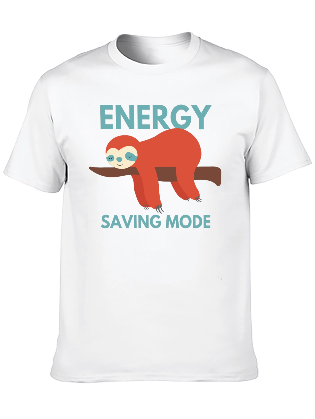Energy Saving Mode Sloth Graphic Tee