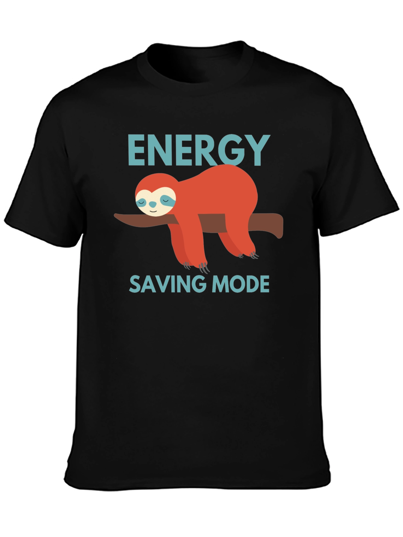 Energy Saving Mode Sloth Graphic Tee