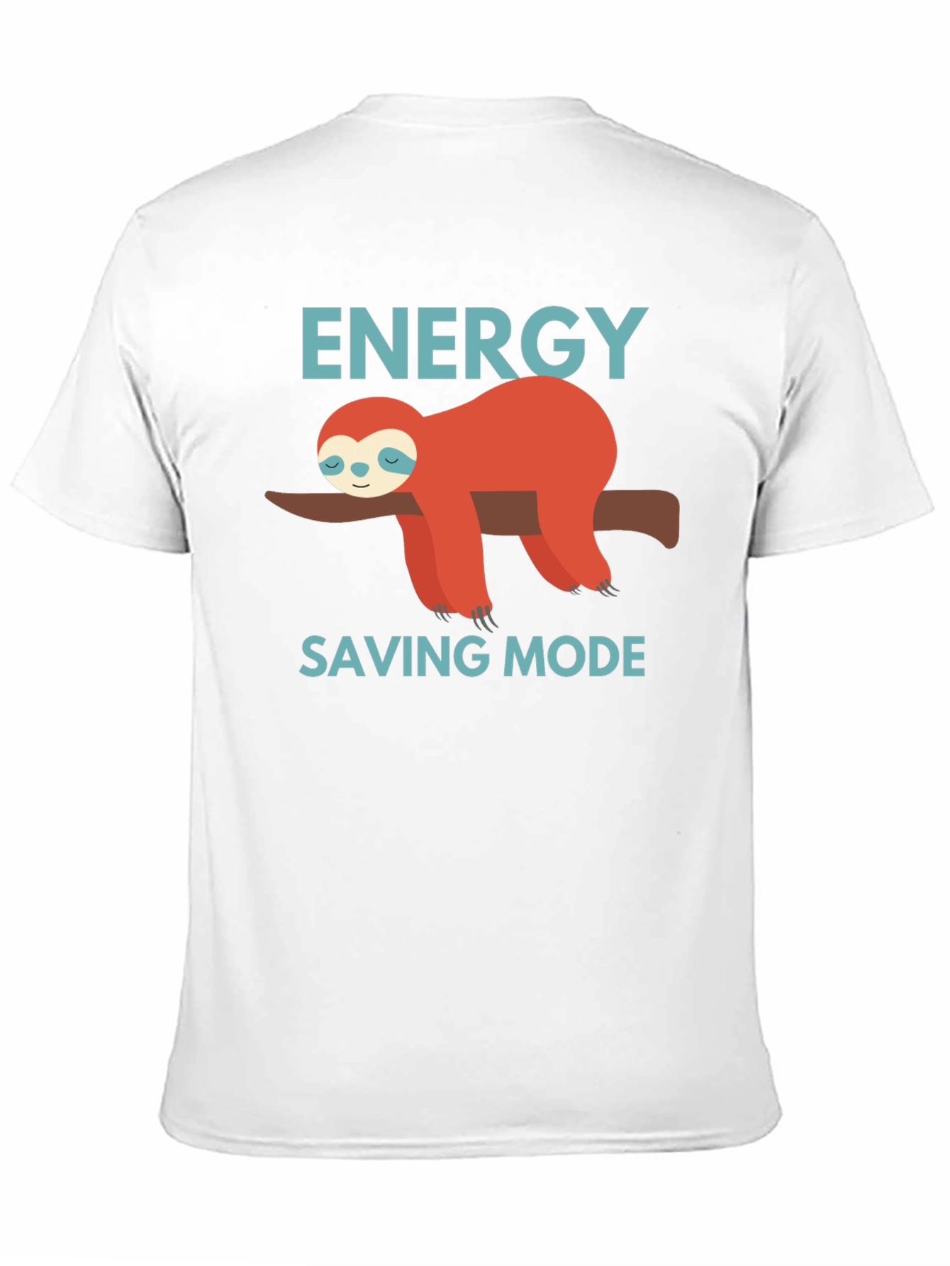 Energy Saving Mode Sloth Graphic Tee