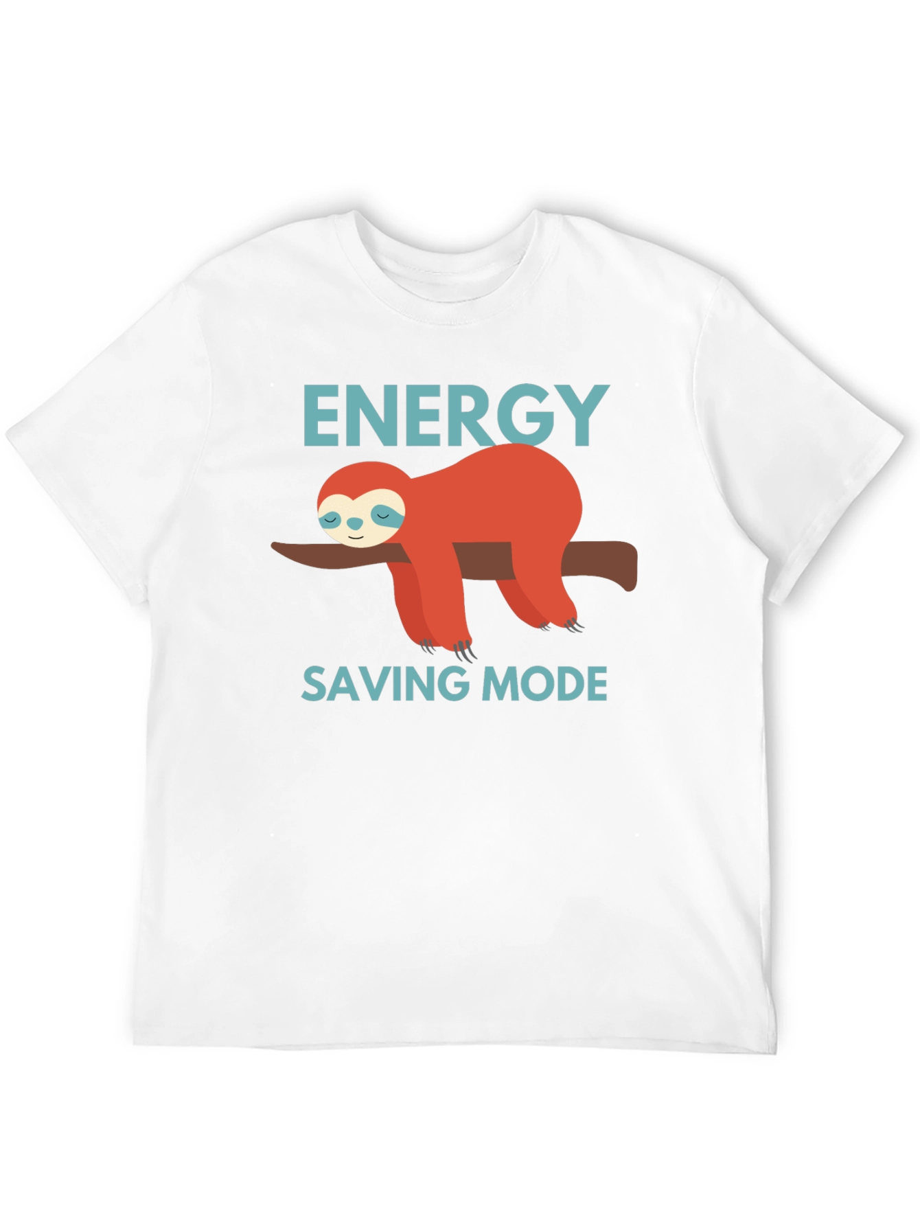 Energy Saving Mode Sloth Graphic Tee