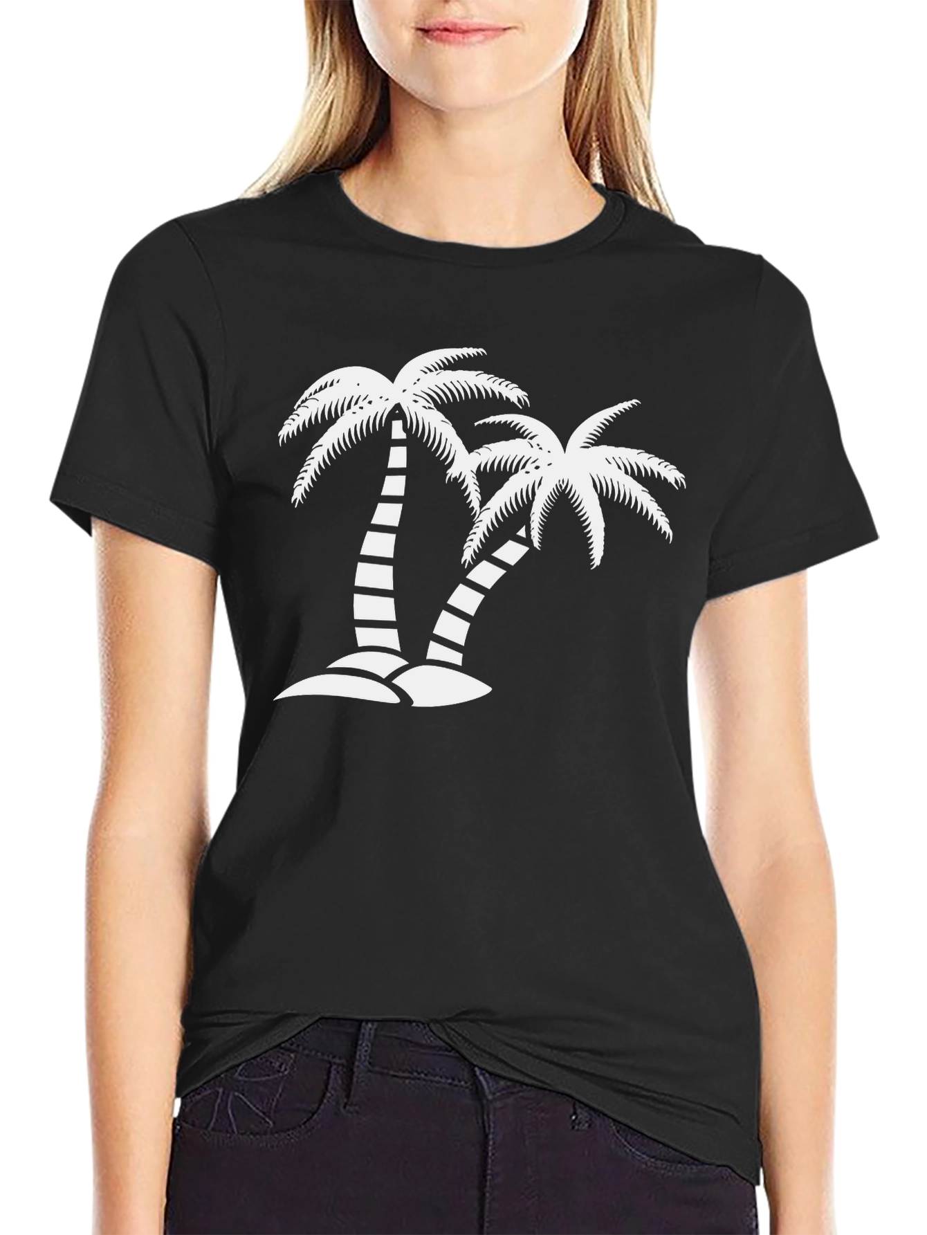 Tropical Palm Tree Graphic Tee