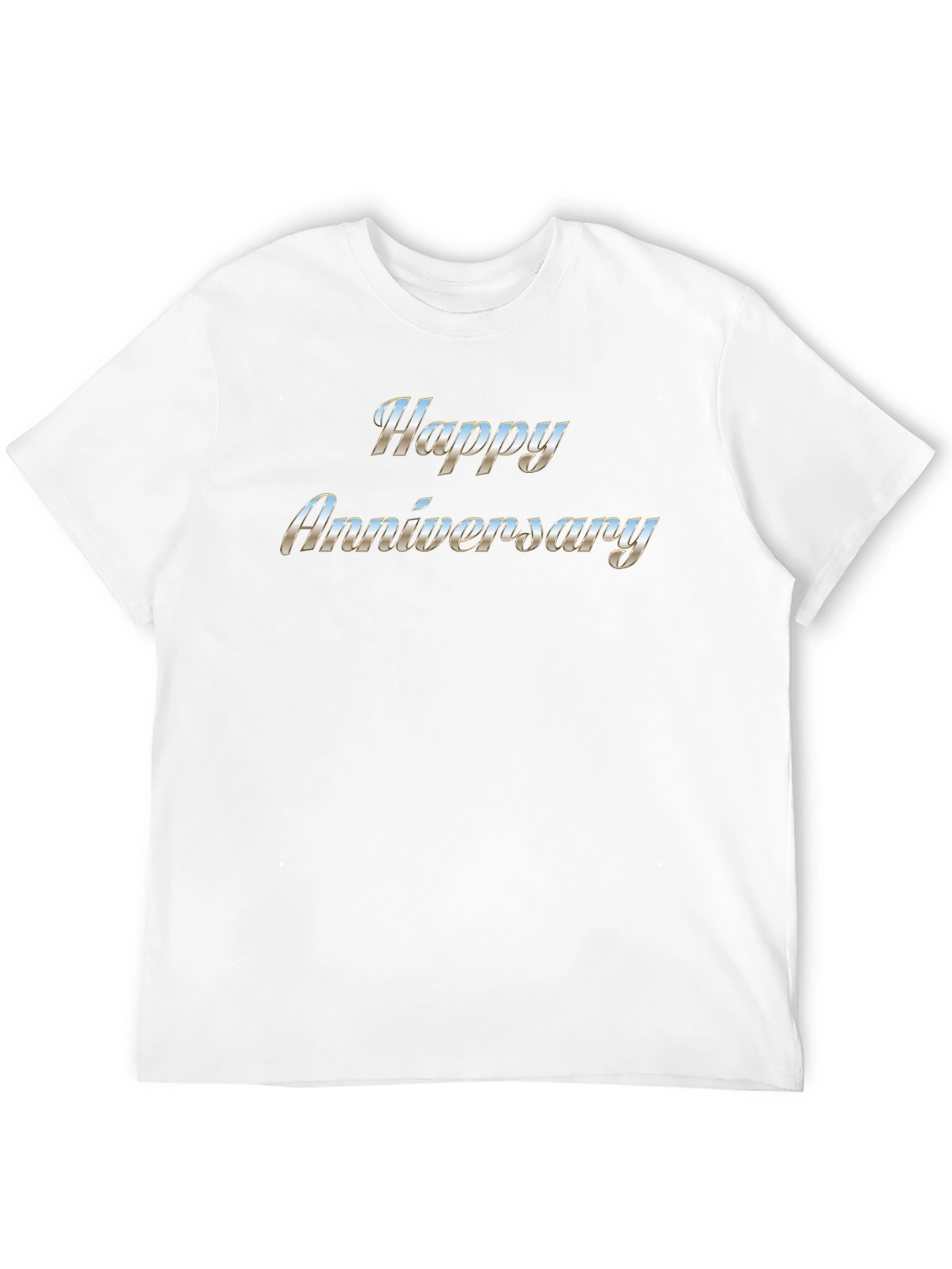 Happy Anniversary Black T-Shirt