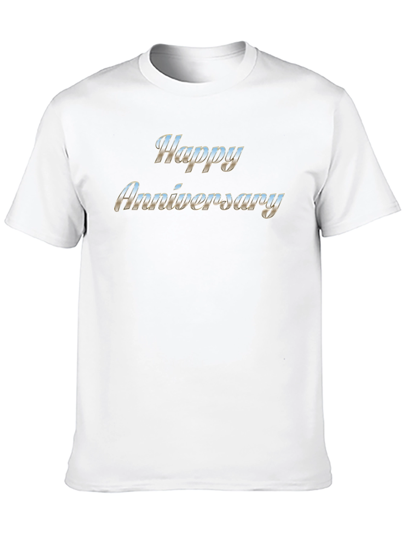 Happy Anniversary Black T-Shirt