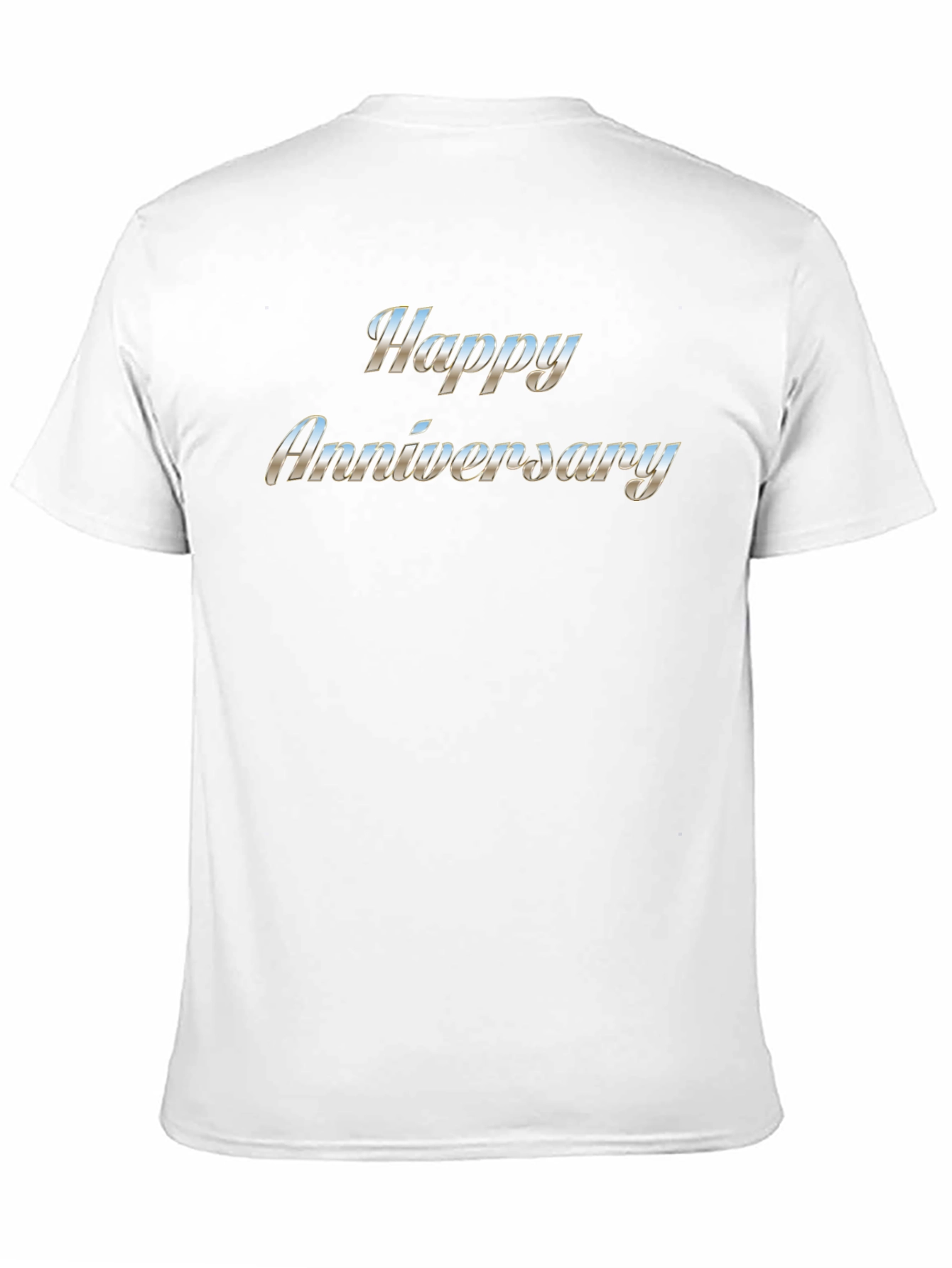 Happy Anniversary Black T-Shirt