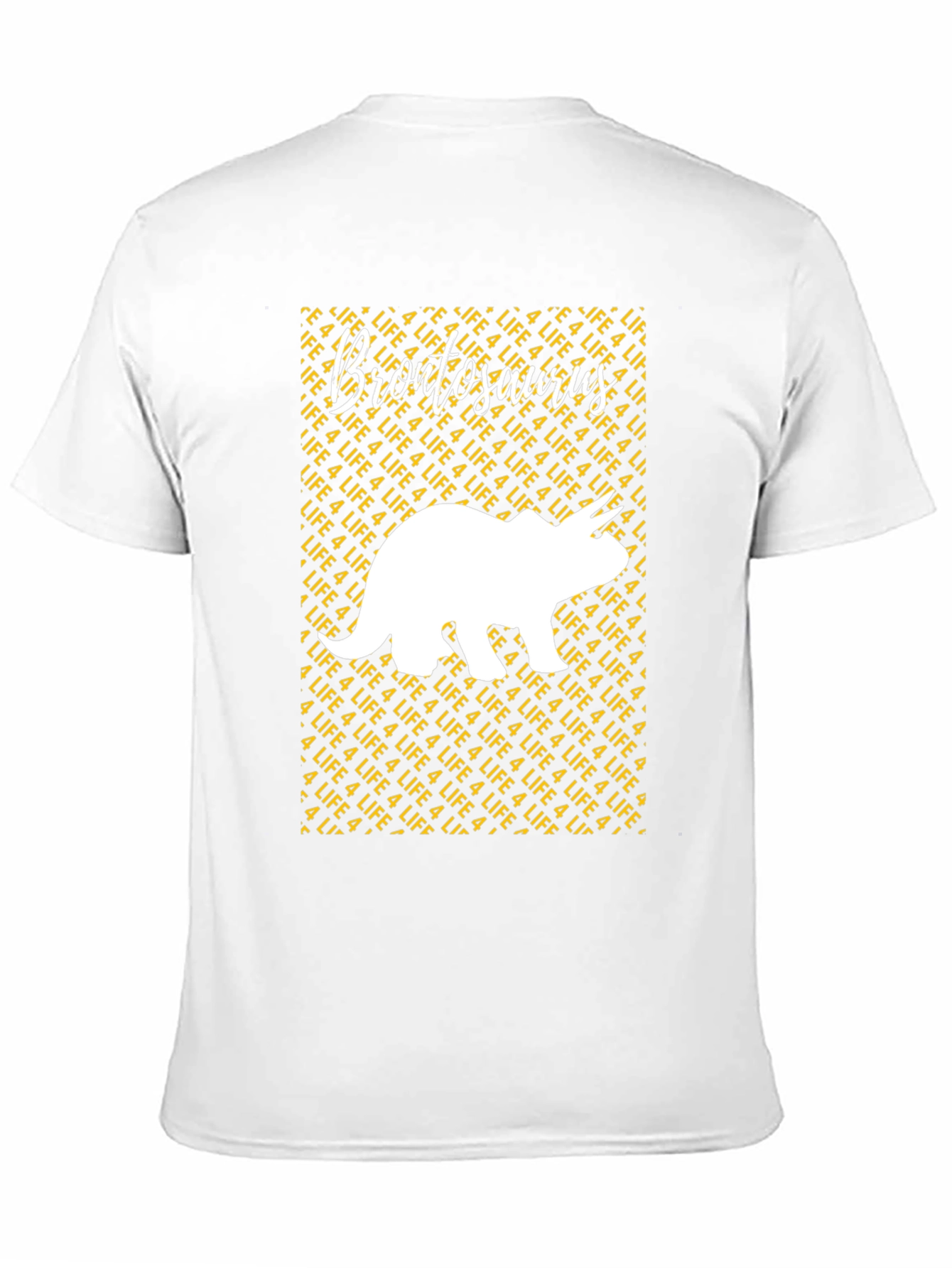 Brontosaurus 4 Life Graphic Tee - Black