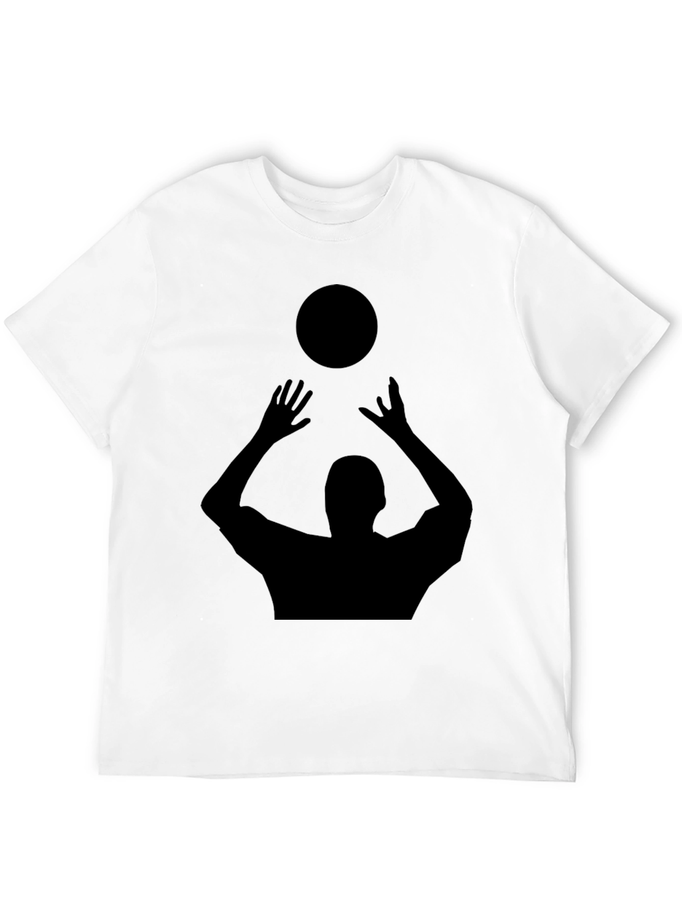 Volleyball Player Black T-Shirt