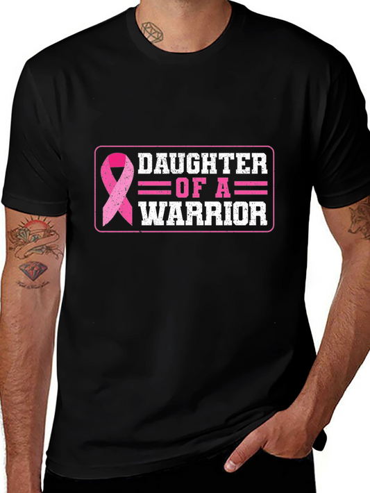 Daughter of a Warrior Breast Cancer Awareness T-Shirt