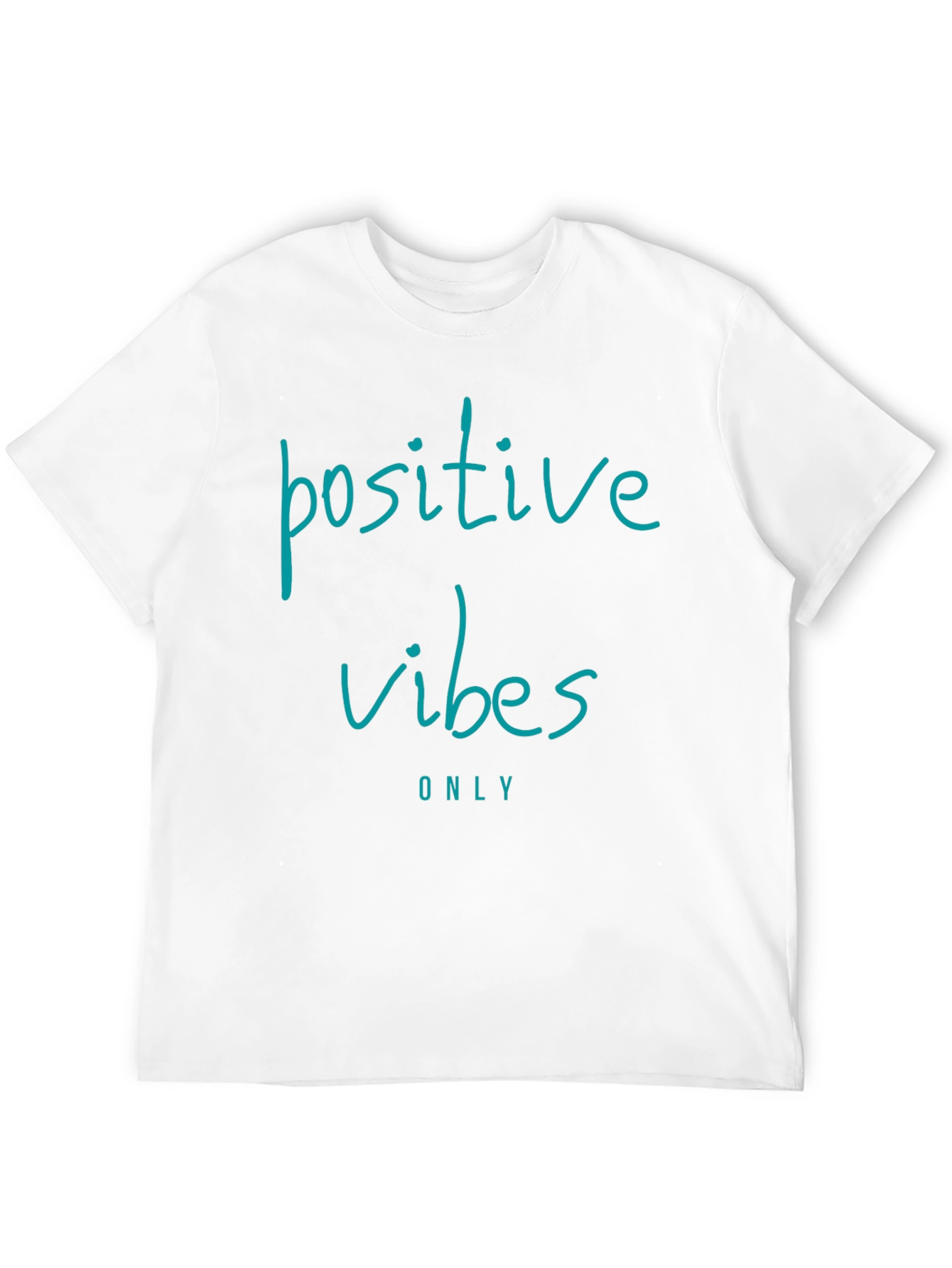 Positive Vibes Only Black Graphic Tee