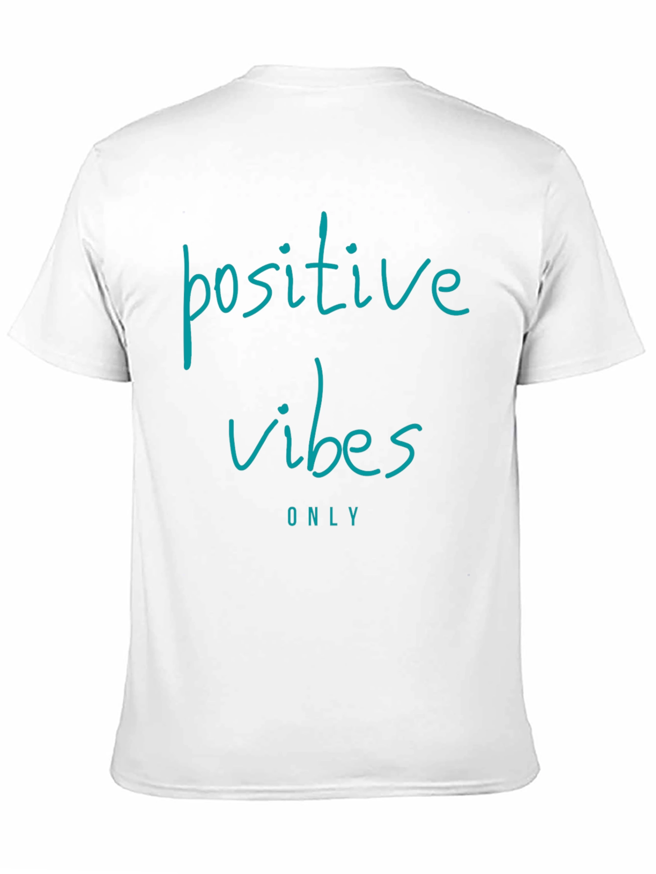 Positive Vibes Only Black Graphic Tee