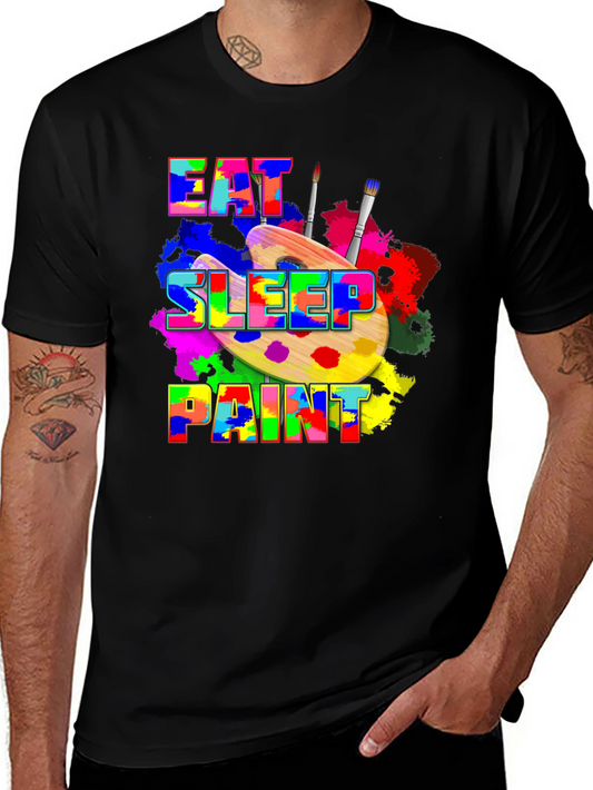 Eat Sleep Paint Artist T-Shirt