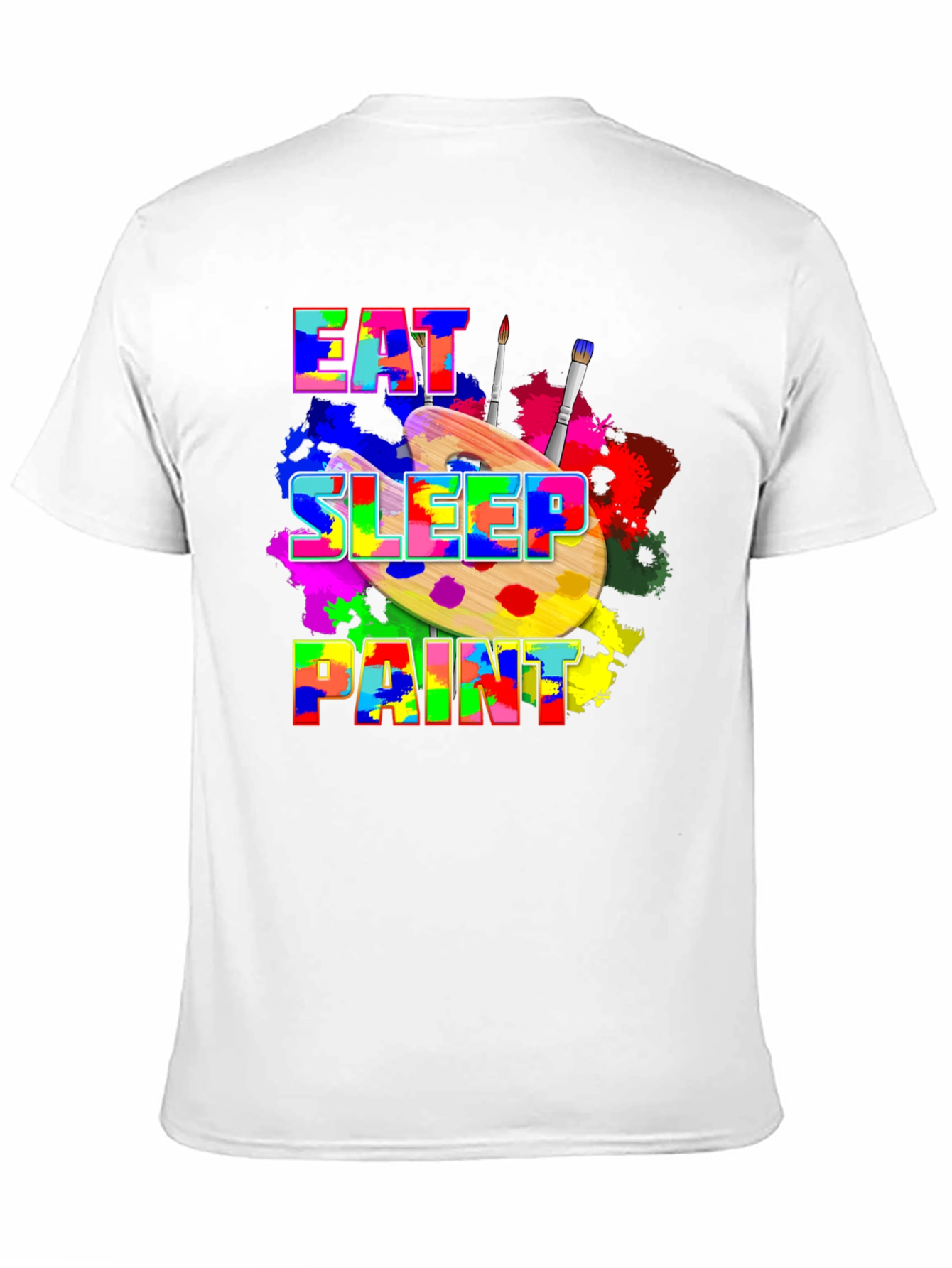 Eat Sleep Paint Artist T-Shirt