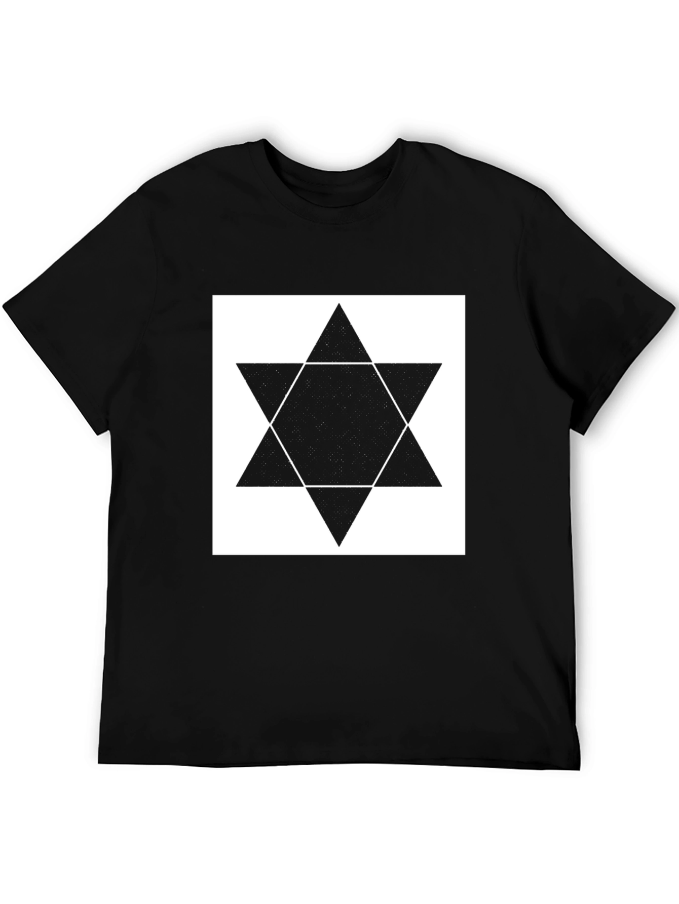 Star of David Black T-Shirt
