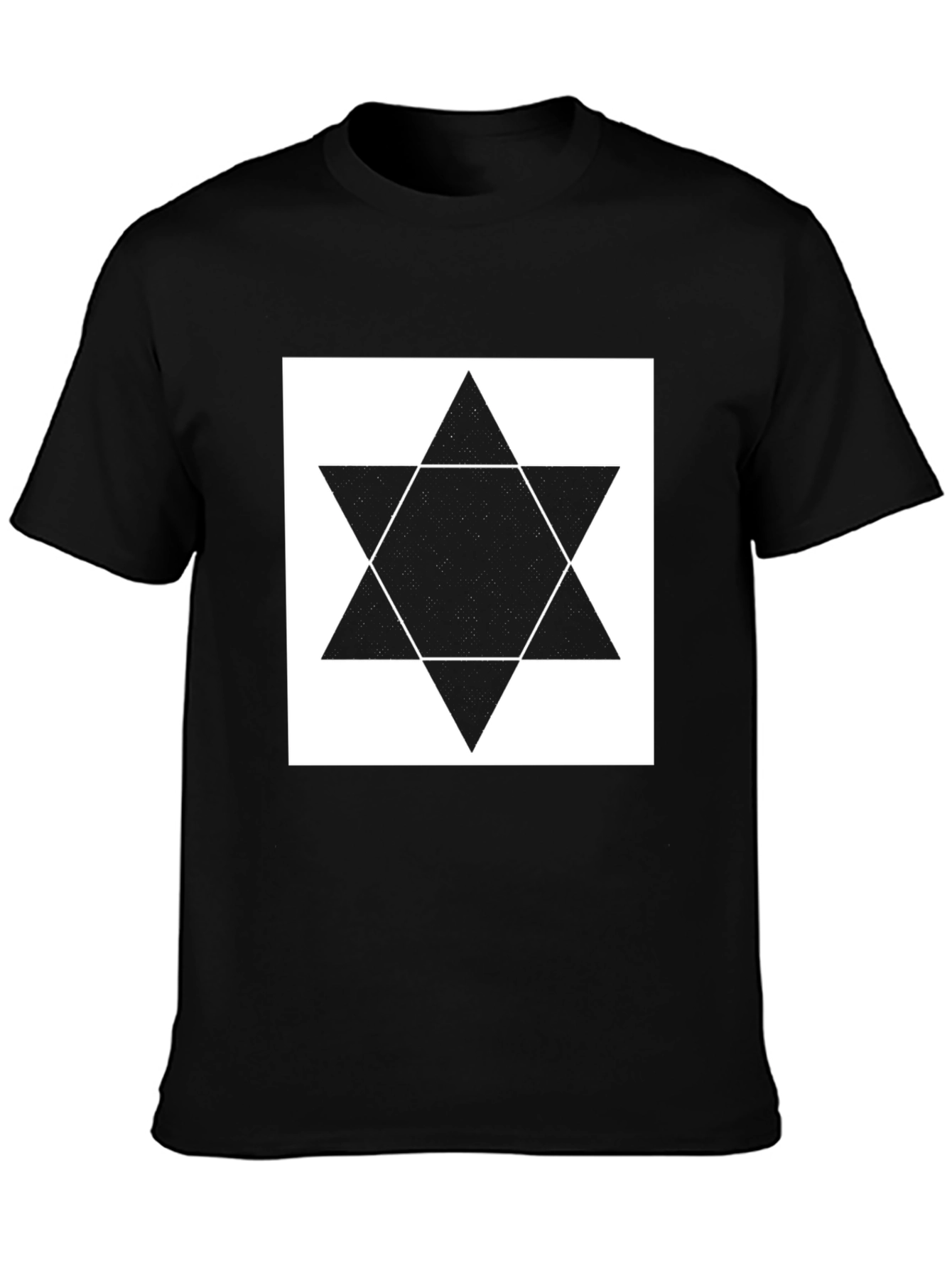 Star of David Black T-Shirt