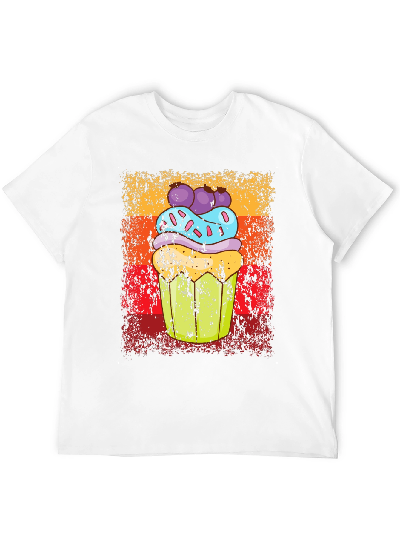 Retro Cupcake Graphic Tee