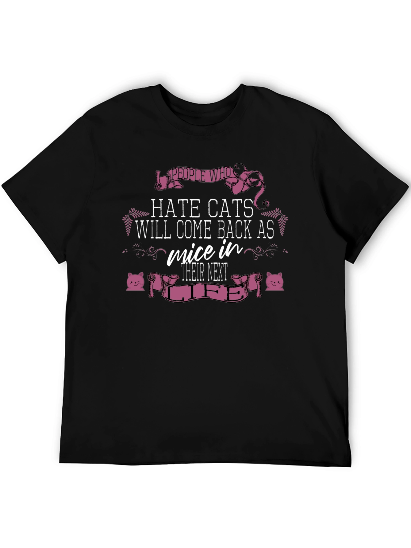 People Who Hate Cats T-Shirt
