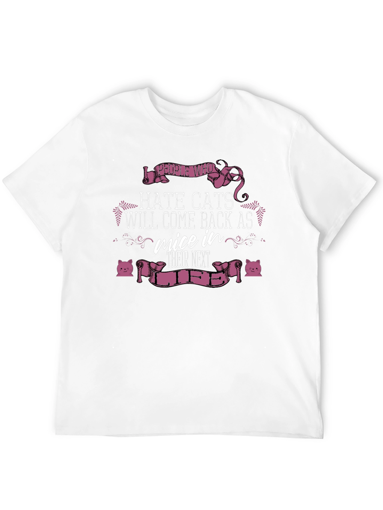 People Who Hate Cats T-Shirt