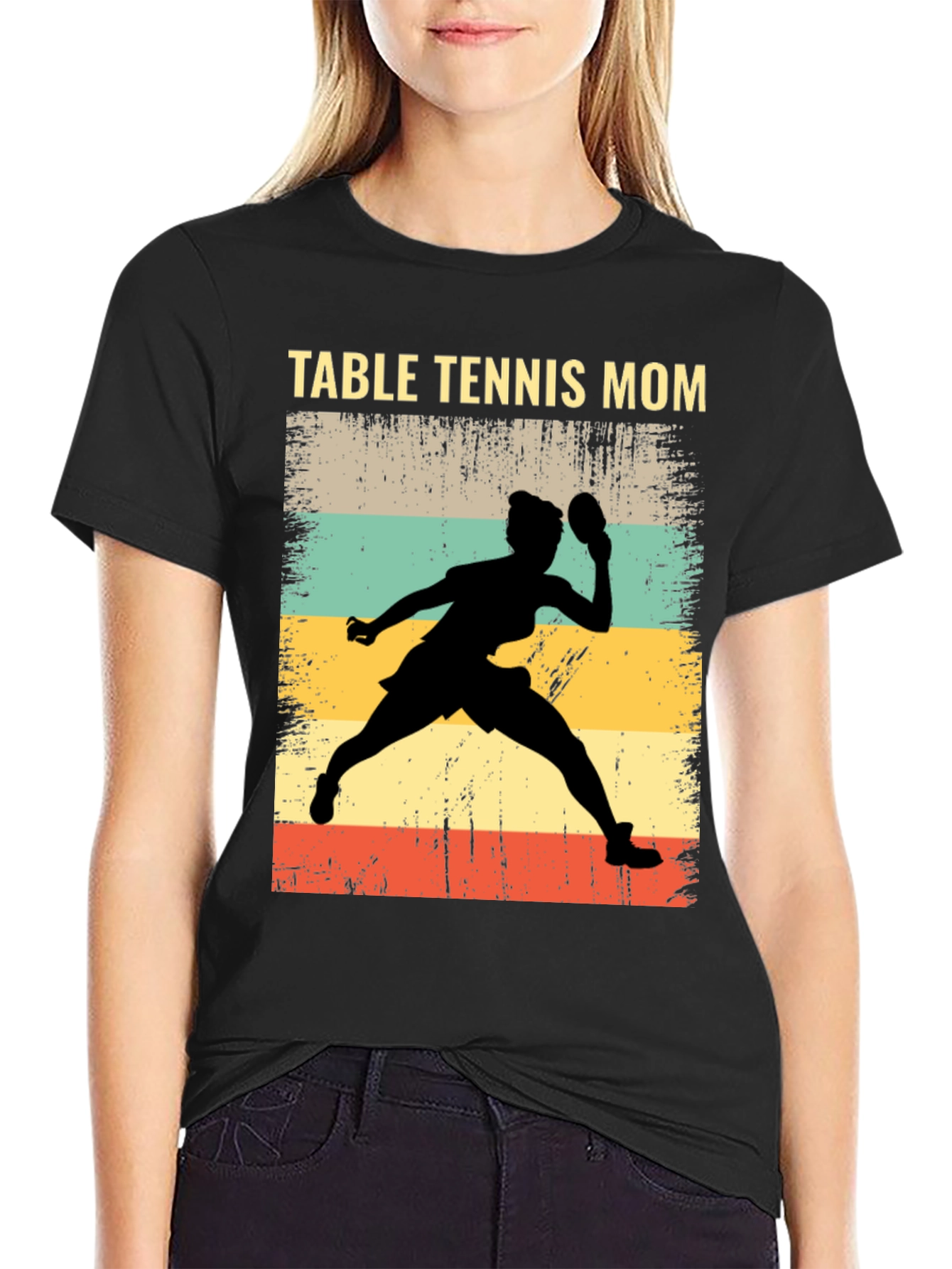 Table Tennis Mom T-Shirt