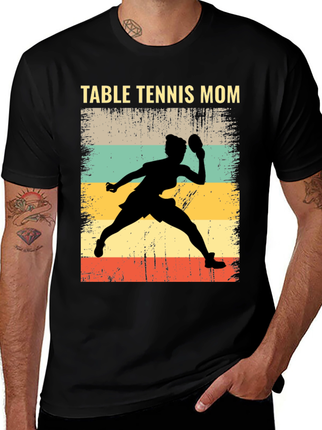 Table Tennis Mom T-Shirt