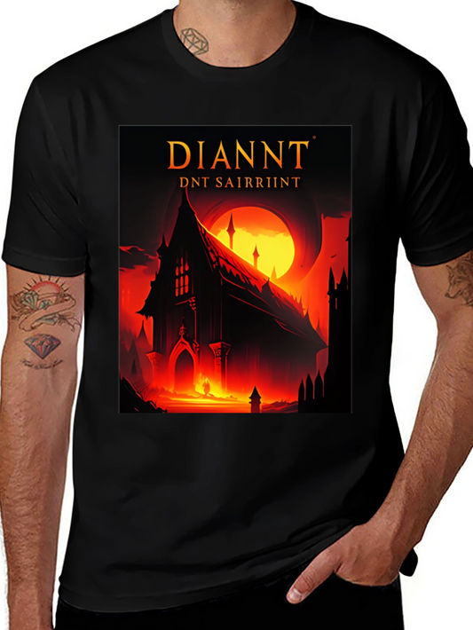 DIANNT Graphic Tee - Dark Fantasy Design