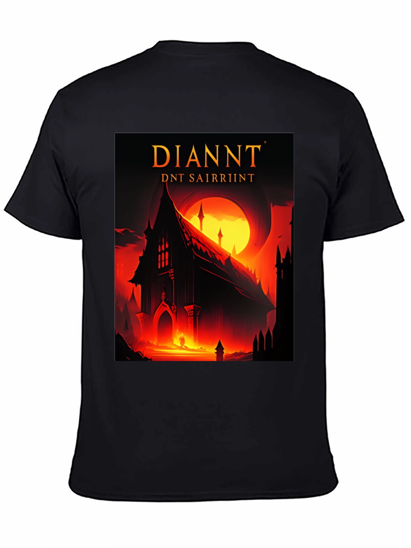DIANNT Graphic Tee - Dark Fantasy Design