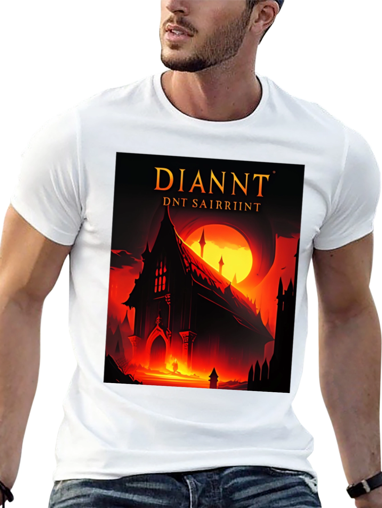 DIANNT Graphic Tee - Dark Fantasy Design