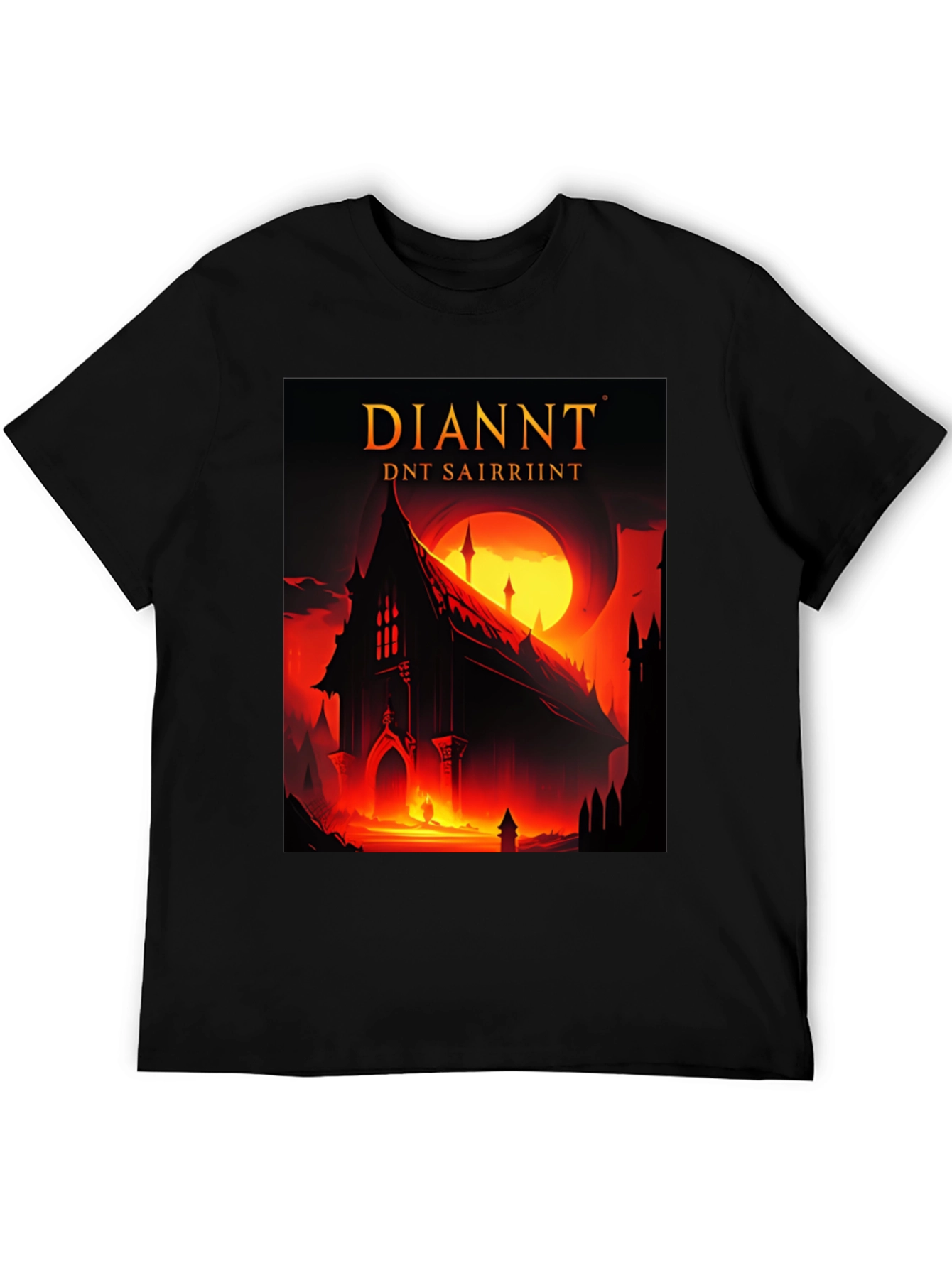 DIANNT Graphic Tee - Dark Fantasy Design