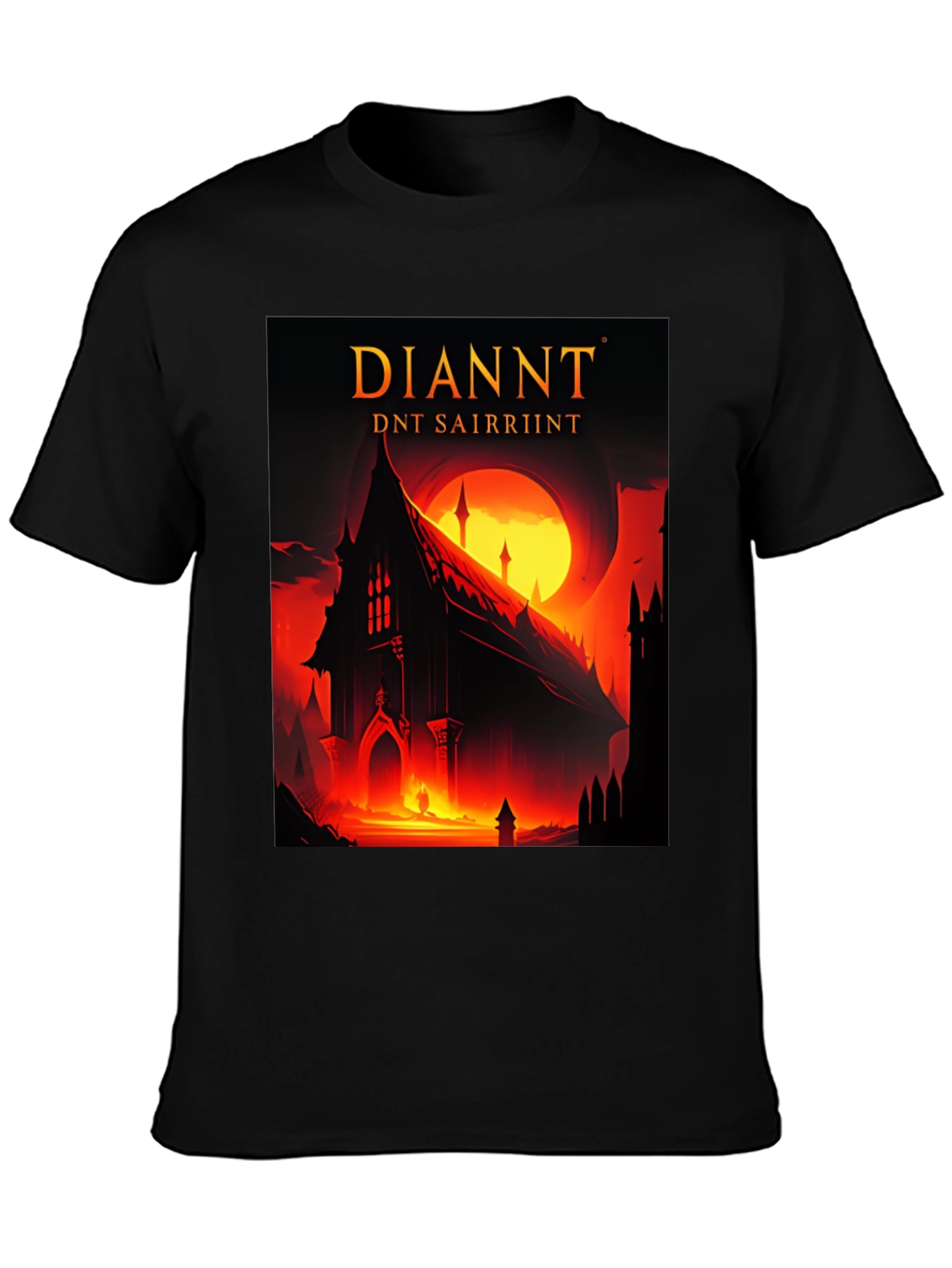 DIANNT Graphic Tee - Dark Fantasy Design