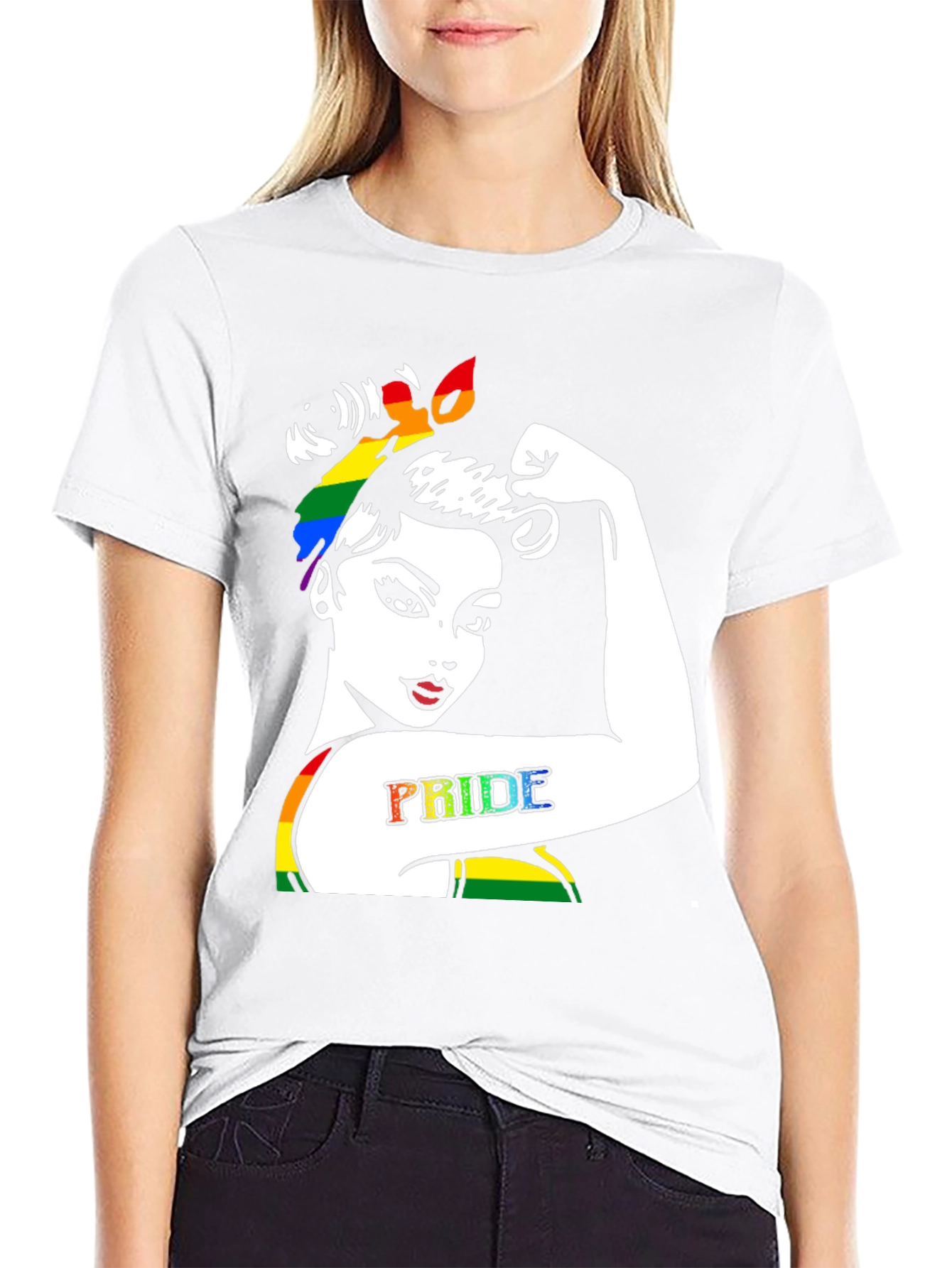 Pride Strong Woman Graphic Tee