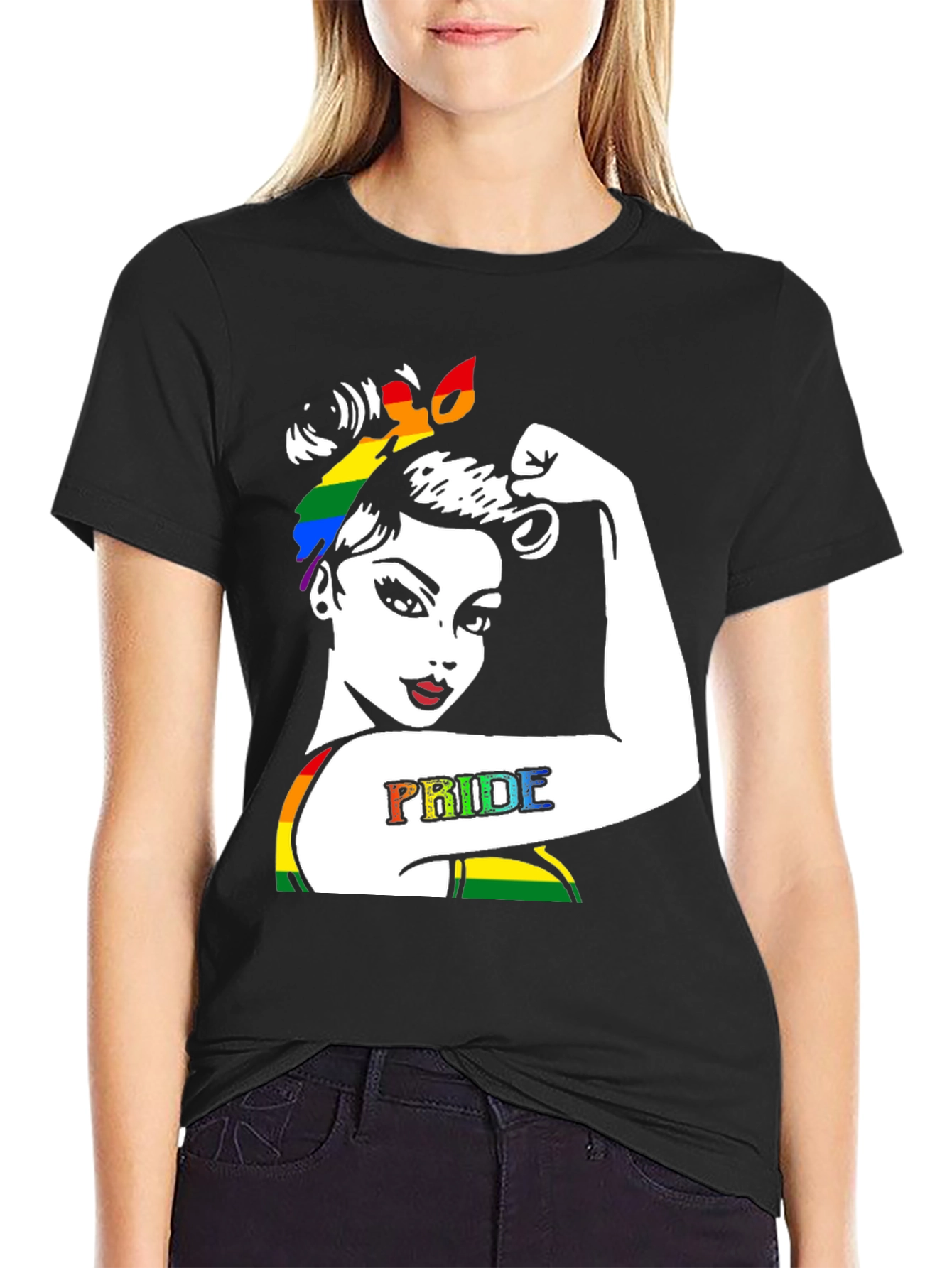 Pride Strong Woman Graphic Tee