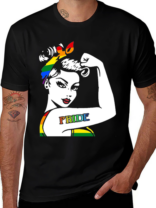 Pride Strong Woman Graphic Tee