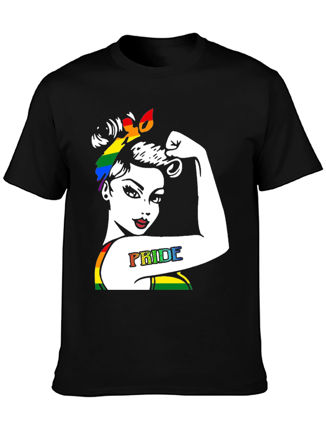 Pride Strong Woman Graphic Tee