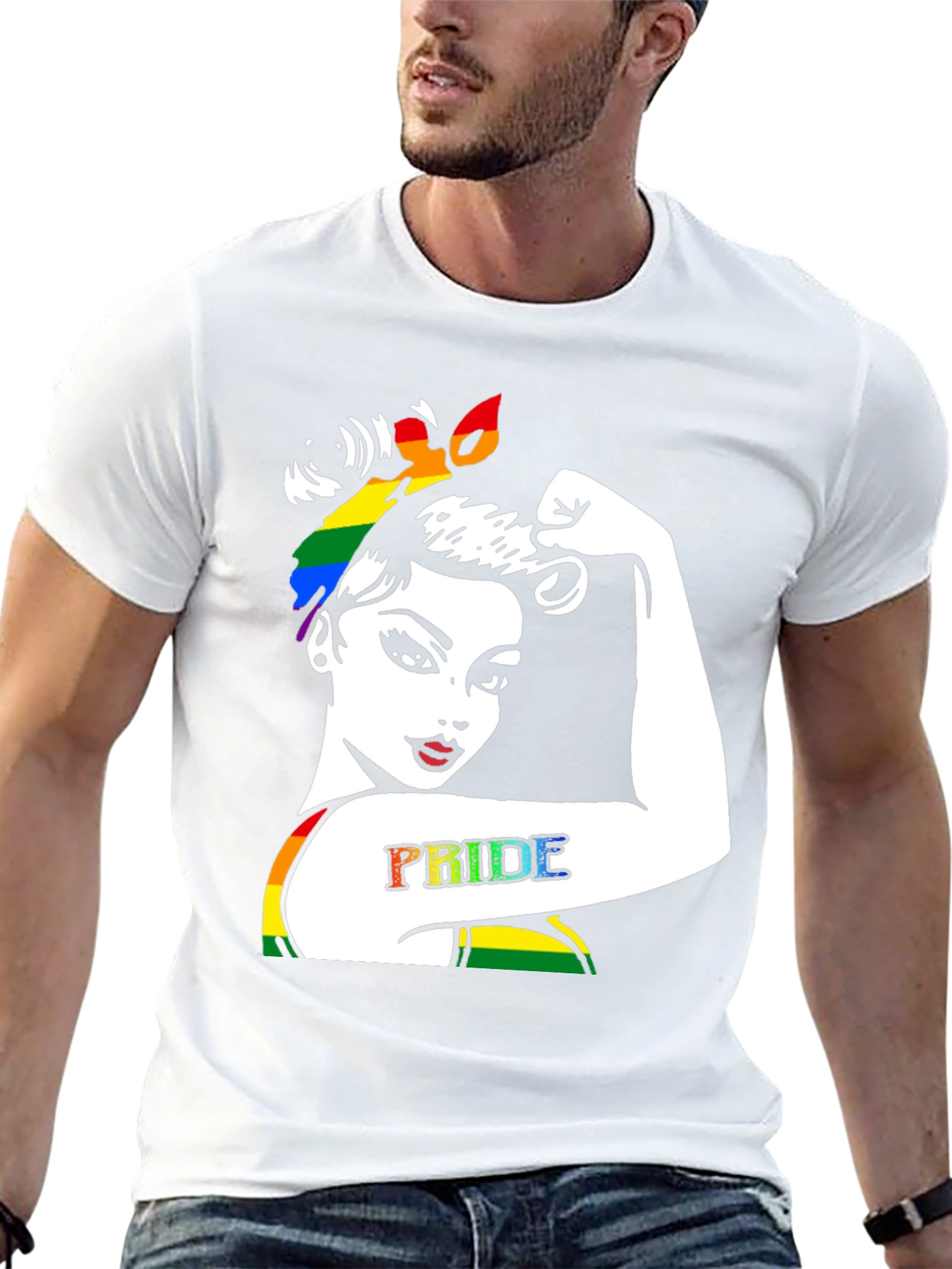 Pride Strong Woman Graphic Tee