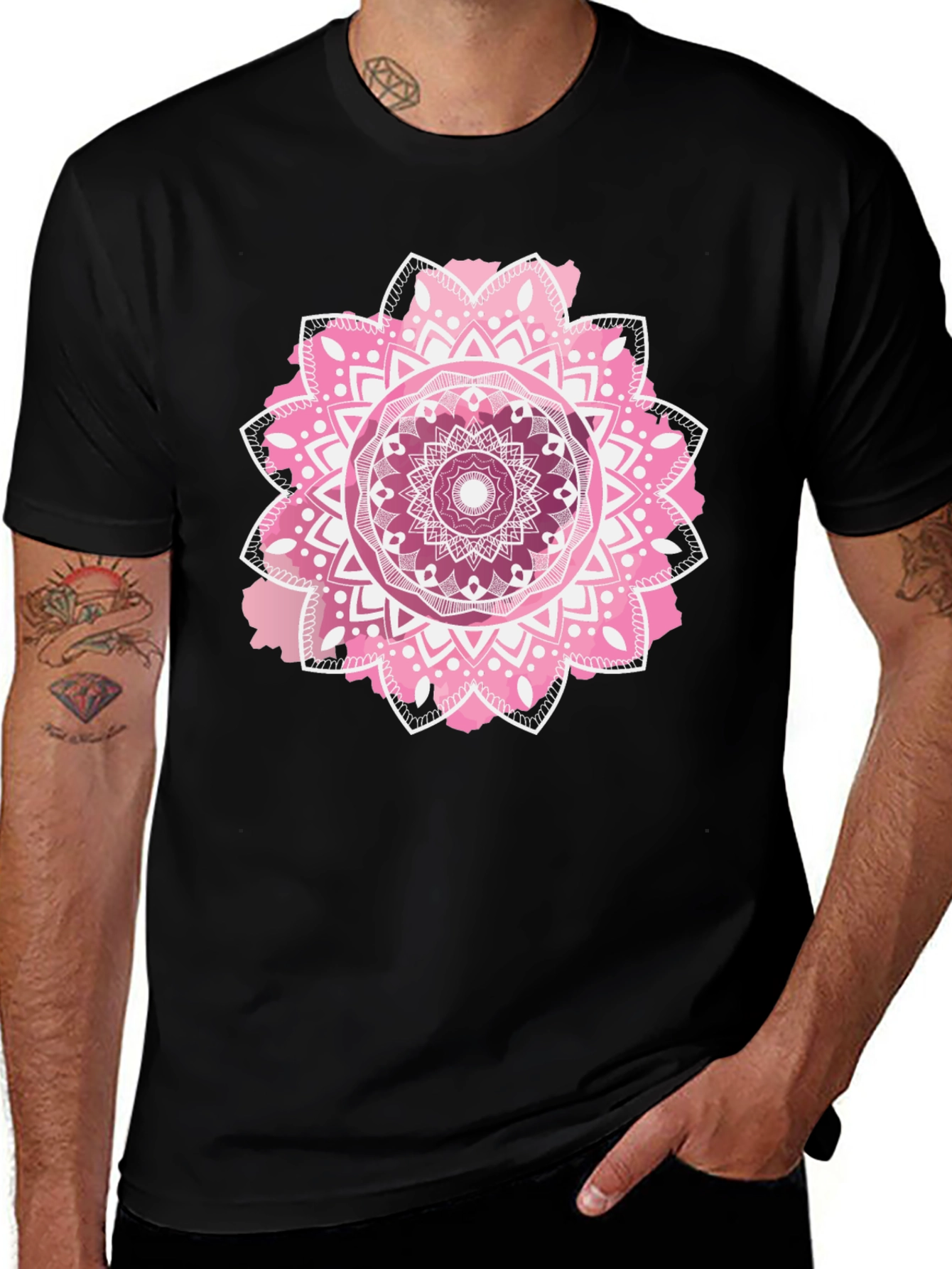 Mandala Graphic Tee - Stylish & Unique Design