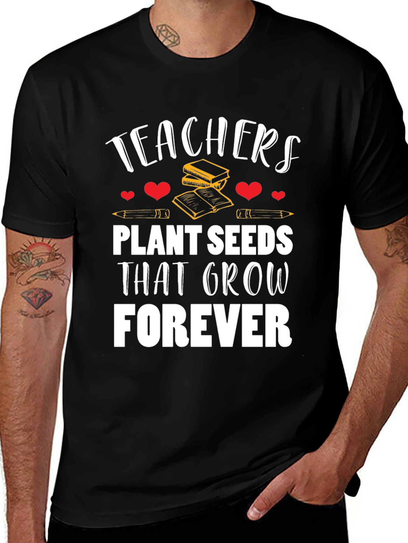 Teachers Plant Seeds Graphic T-Shirt