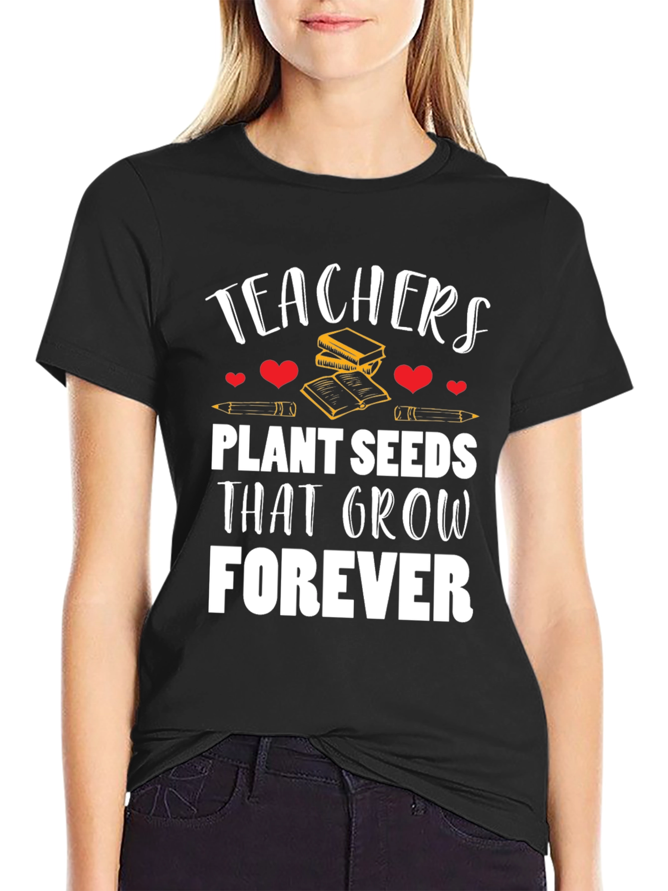 Teachers Plant Seeds Graphic T-Shirt