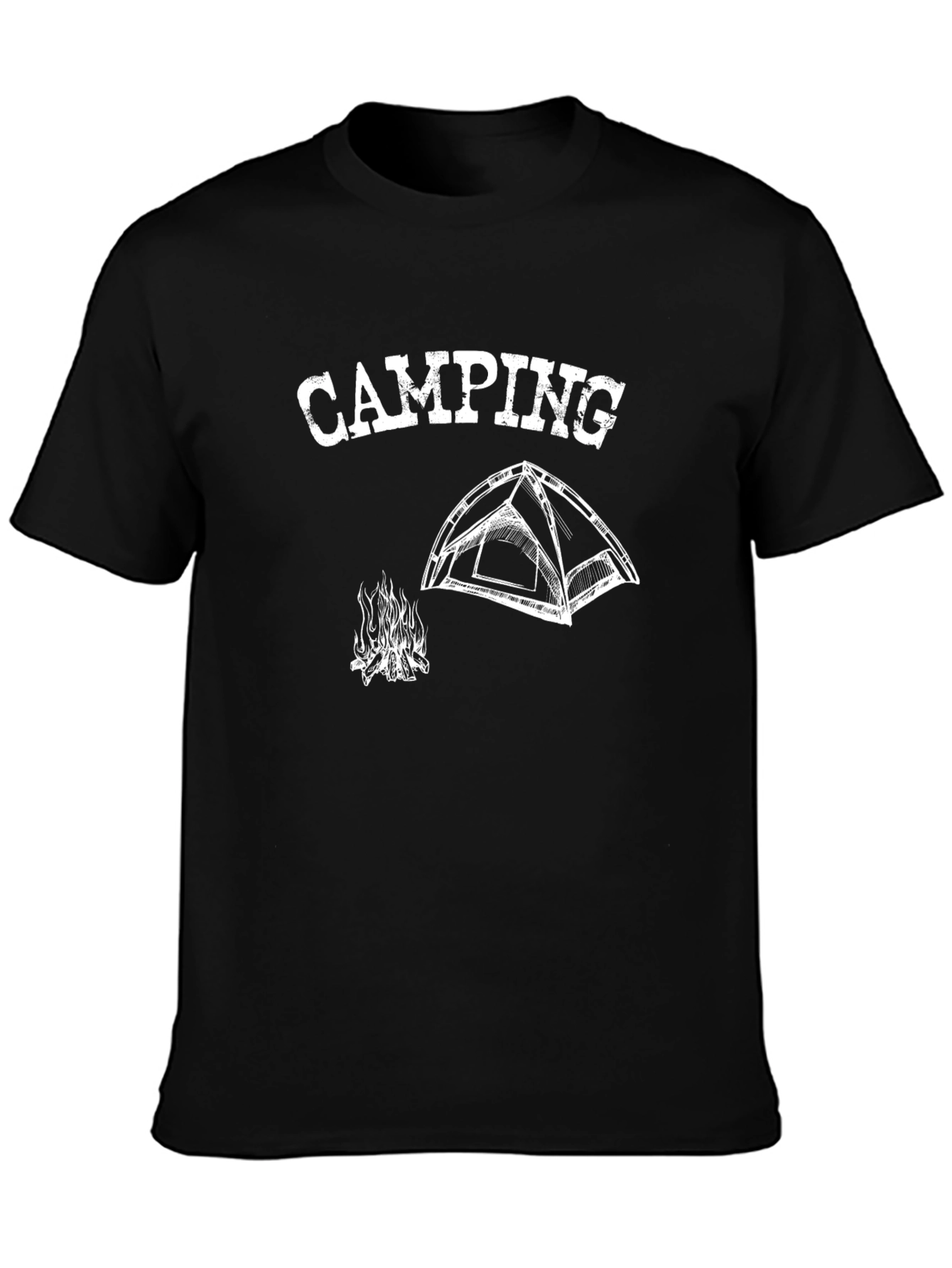 Camping Graphic Tee - Adventure Awaits!