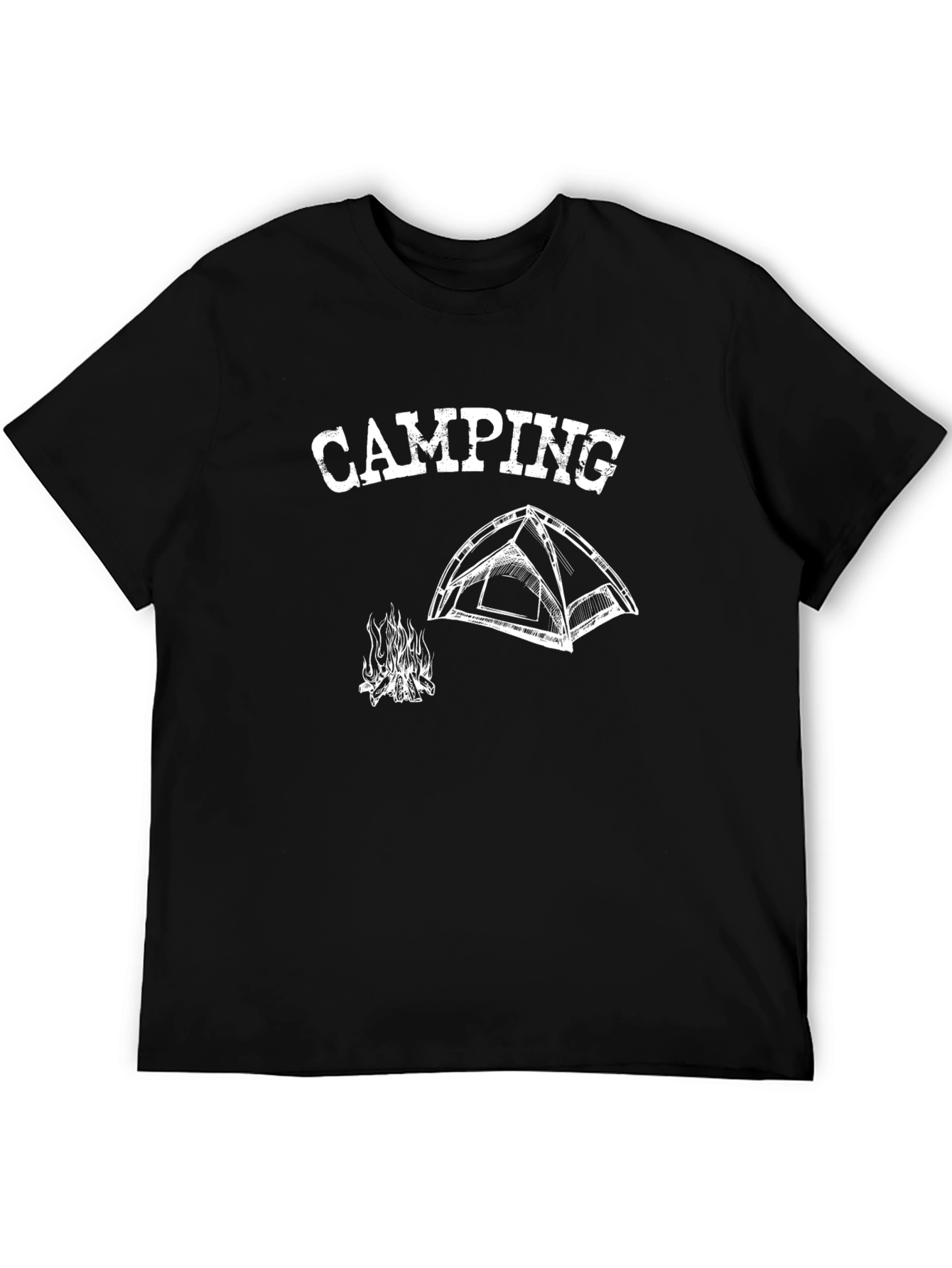 Camping Graphic Tee - Adventure Awaits!