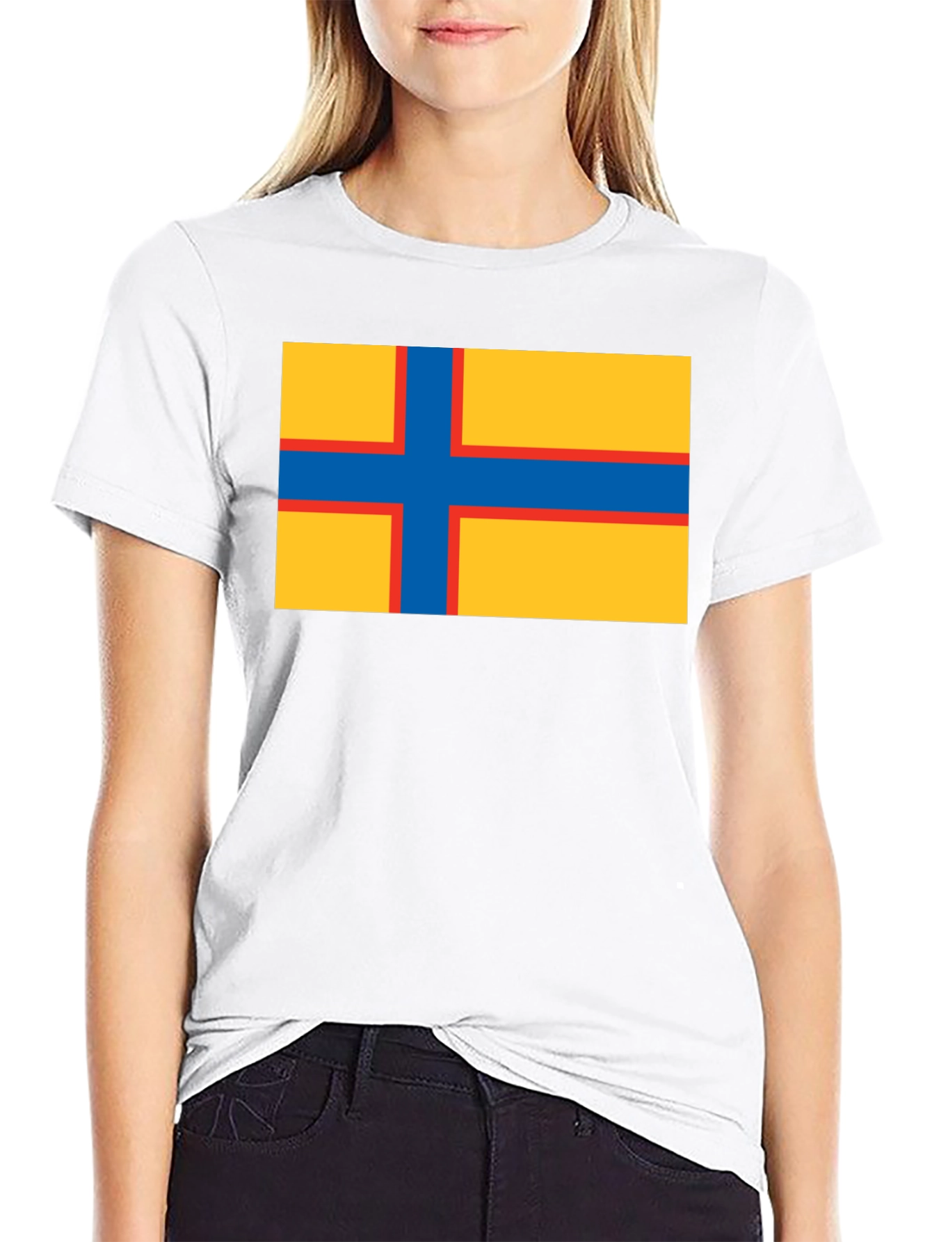 Faroe Islands Flag Graphic Tee