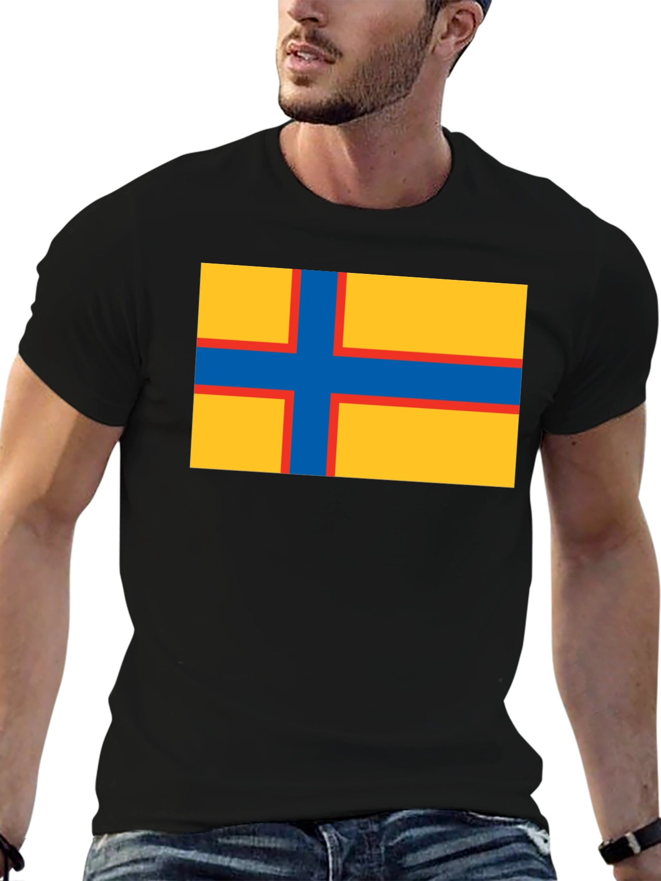 Faroe Islands Flag Graphic Tee