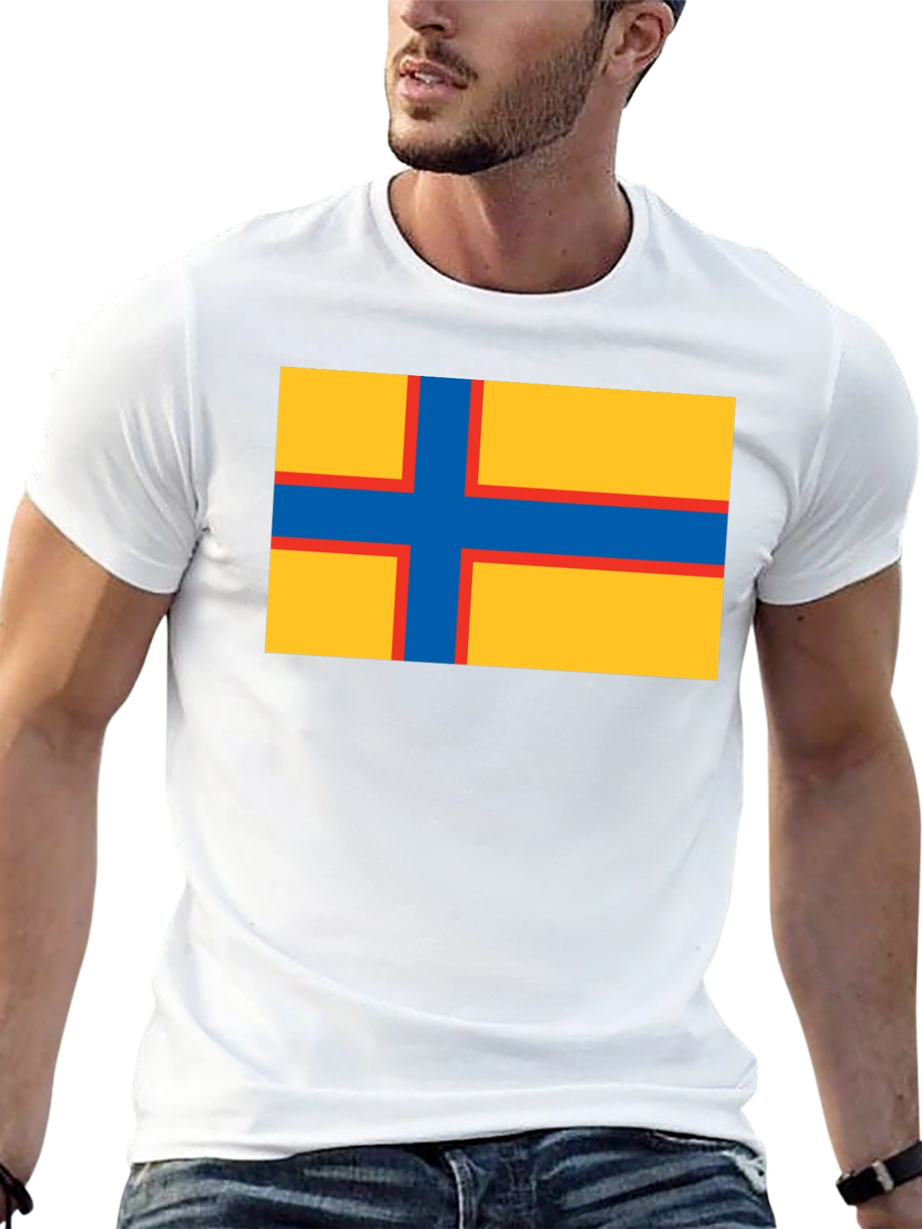 Faroe Islands Flag Graphic Tee