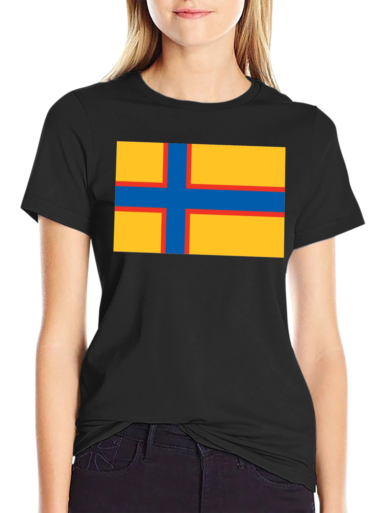 Faroe Islands Flag Graphic Tee