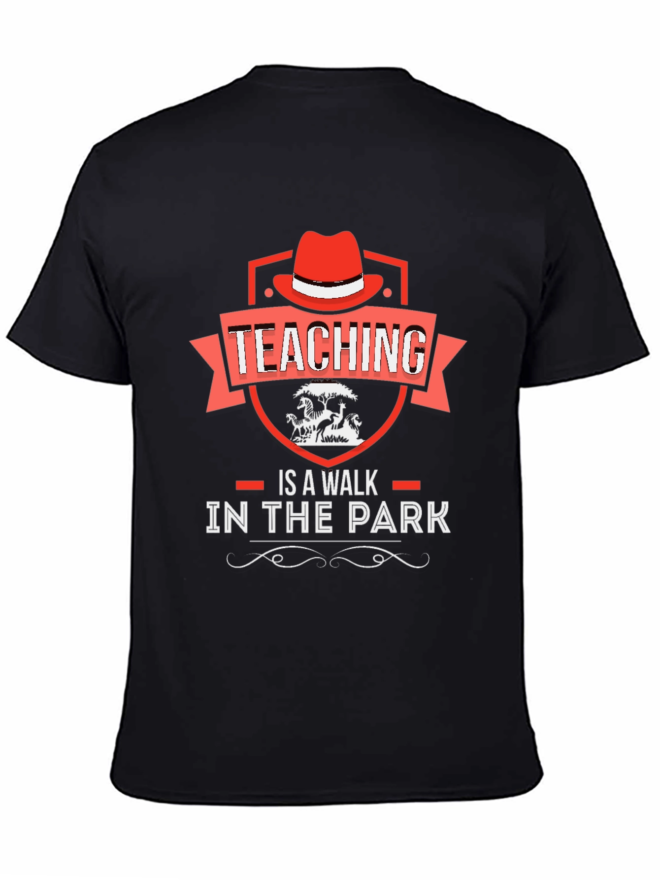 Teaching Is A Walk In The Park Graphic Tee