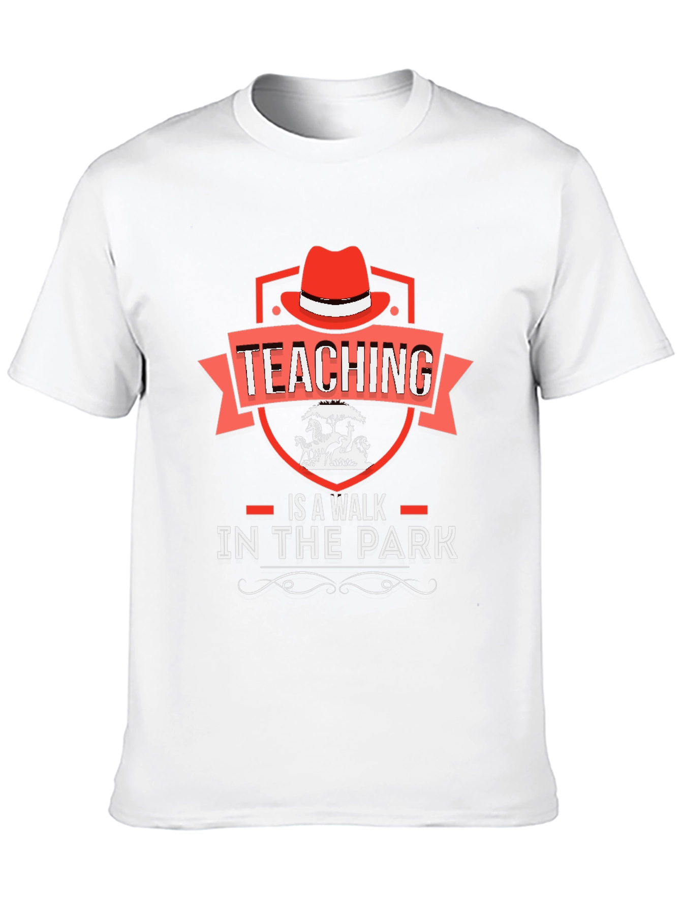 Teaching Is A Walk In The Park Graphic Tee