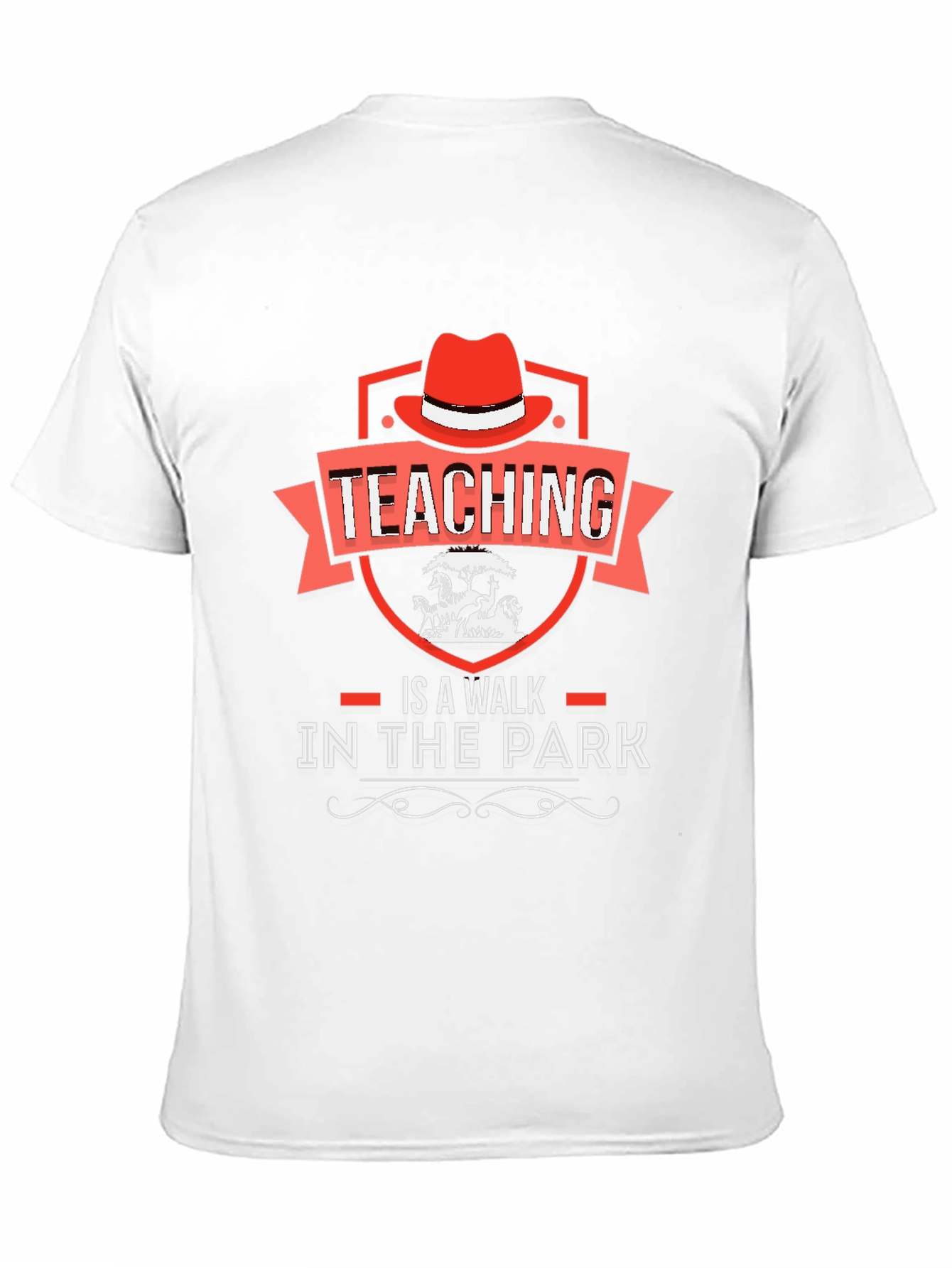 Teaching Is A Walk In The Park Graphic Tee